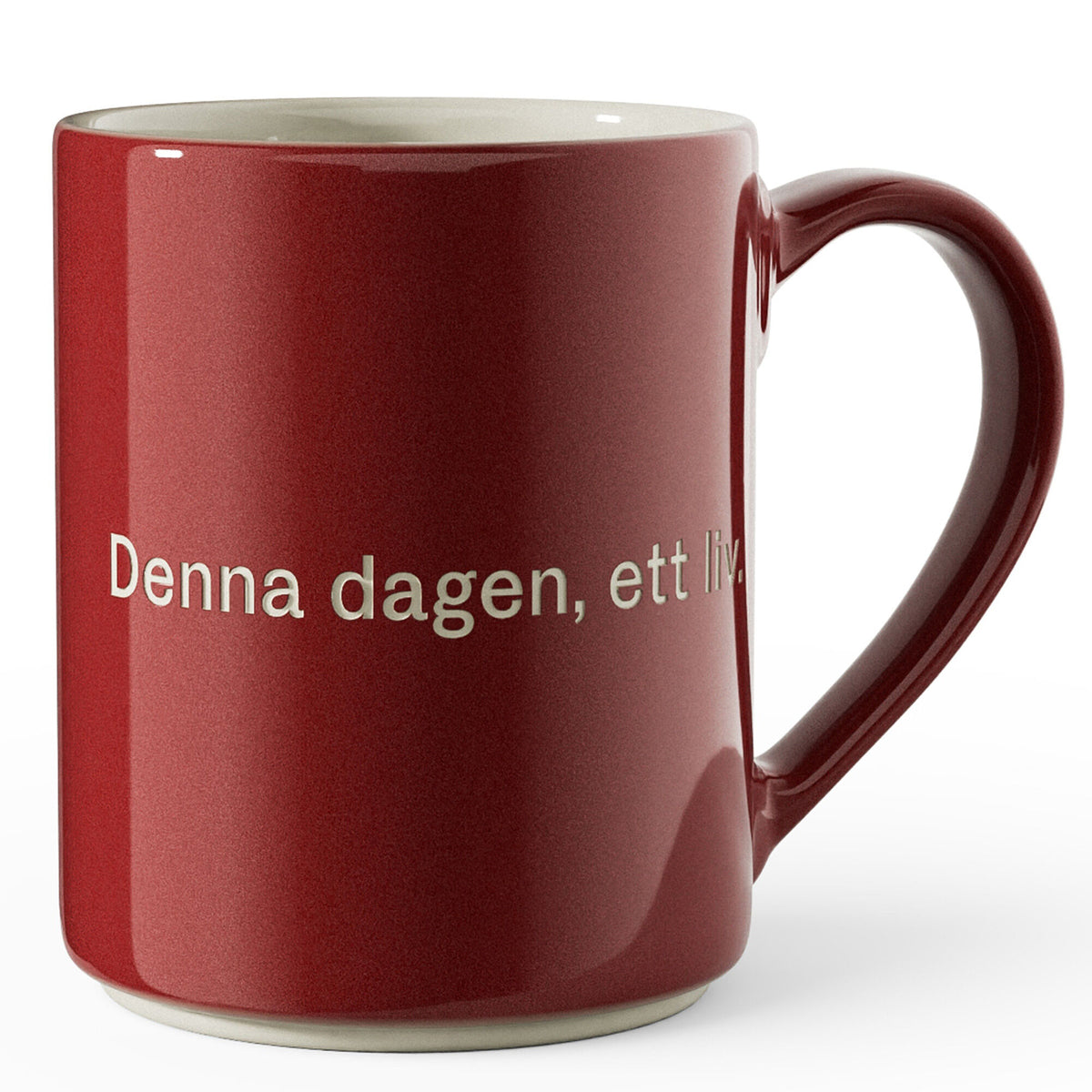 Astrid Lindgren-krus fra Design House Stockholm med citatet denna dagen, ett liv