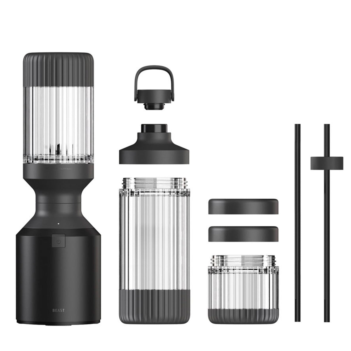 Beast Mega Plus 1200 blender i sort