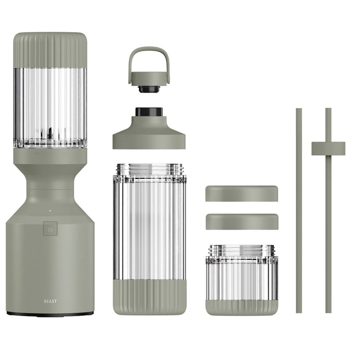 Grøn Beast Mega Plus 1200 blender med 1200 watt