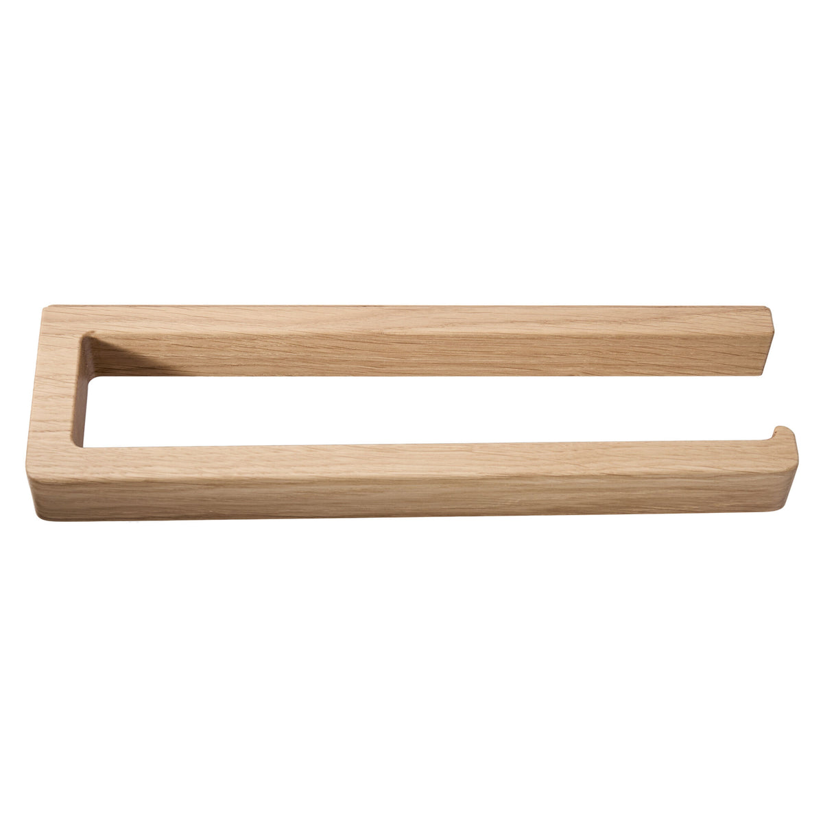 Vægmonteret køkkenrulleholder i ubehandlet massiv eg fra Andersen Furniture