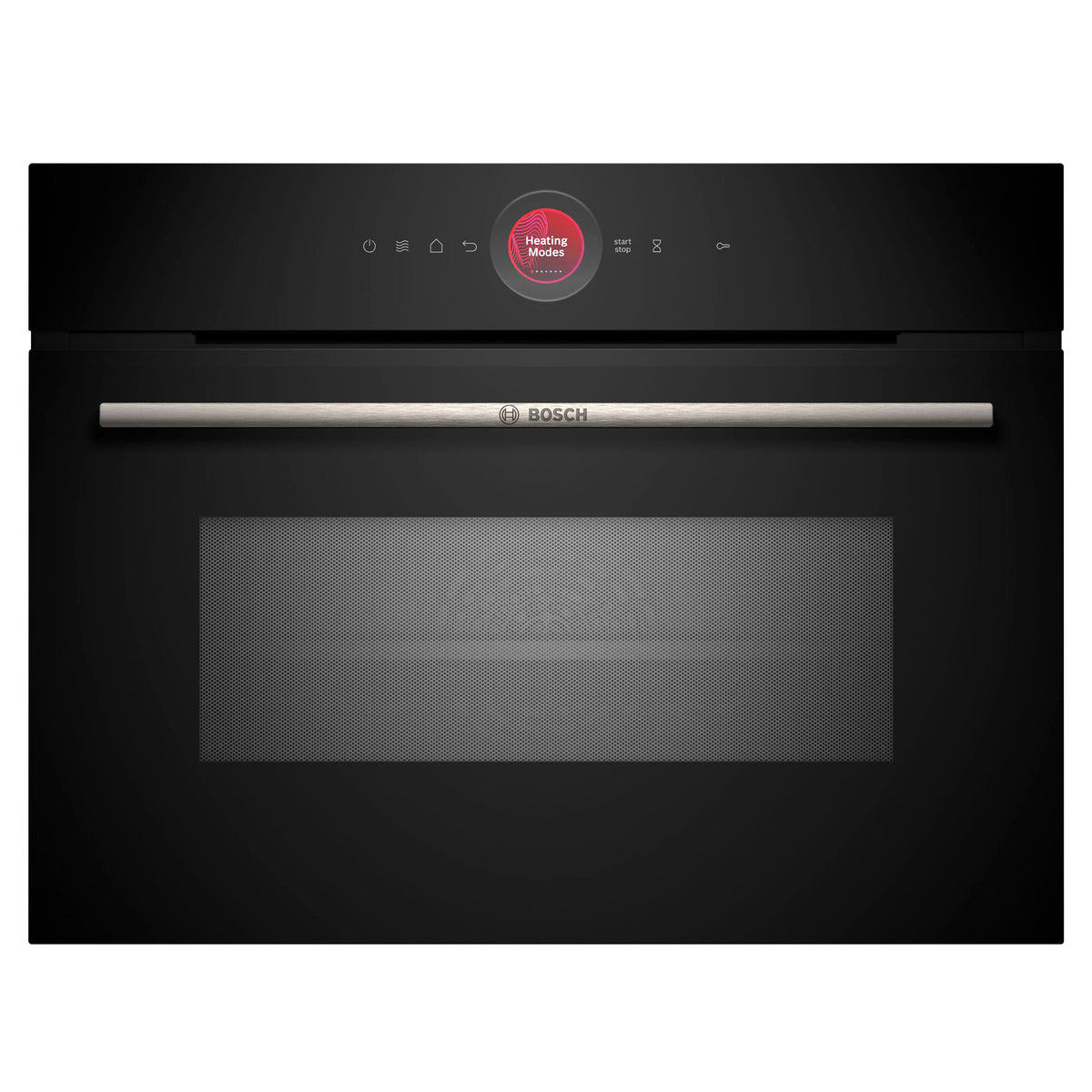 Sort Bosch CMG7241B1 Serie 8 kombiovn til indbygning, 60 x 45 cm
