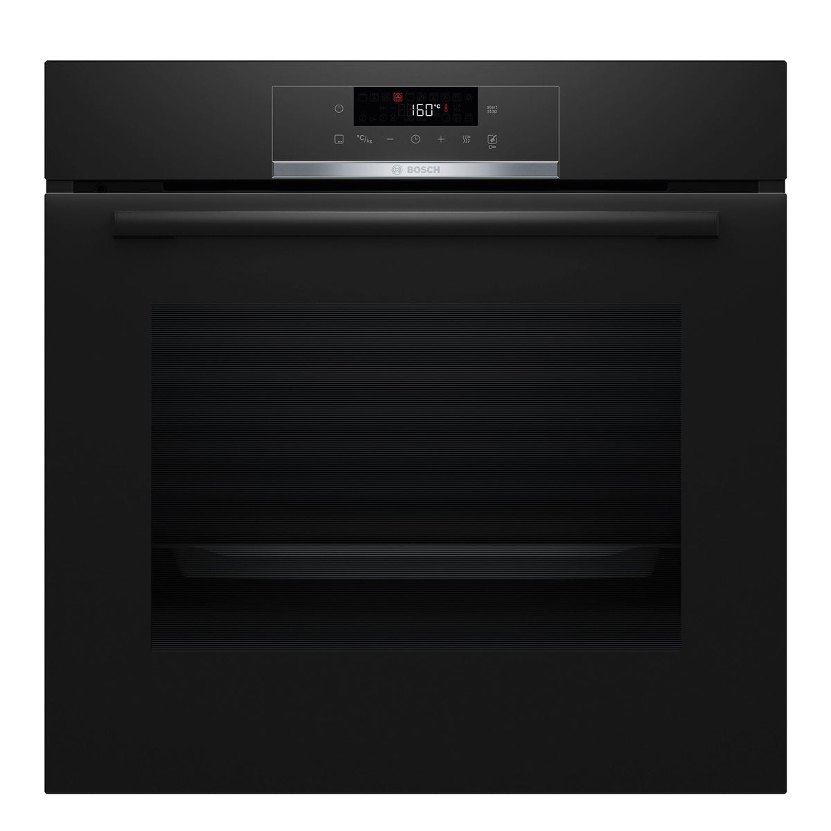 Bosch HBA571BB3 Serie 4 sort indbygningsovn, 60 × 60 cm