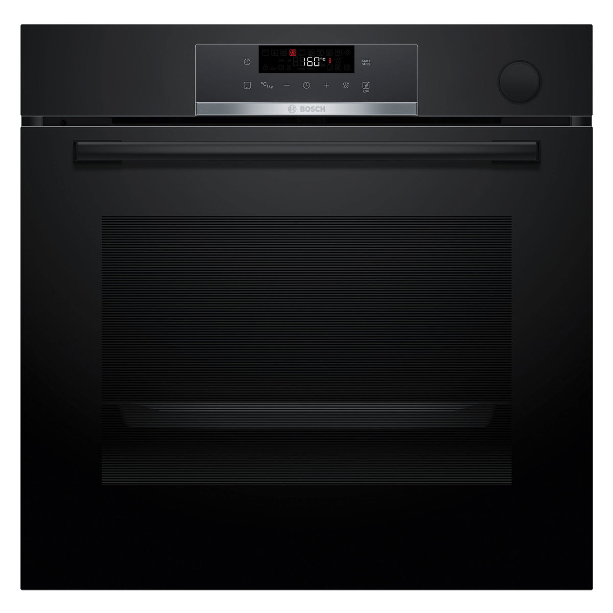 Bosch HRG532BB3 Serie 4 sort indbygningsovn på 60 x 60 cm med LED-touchpanel
