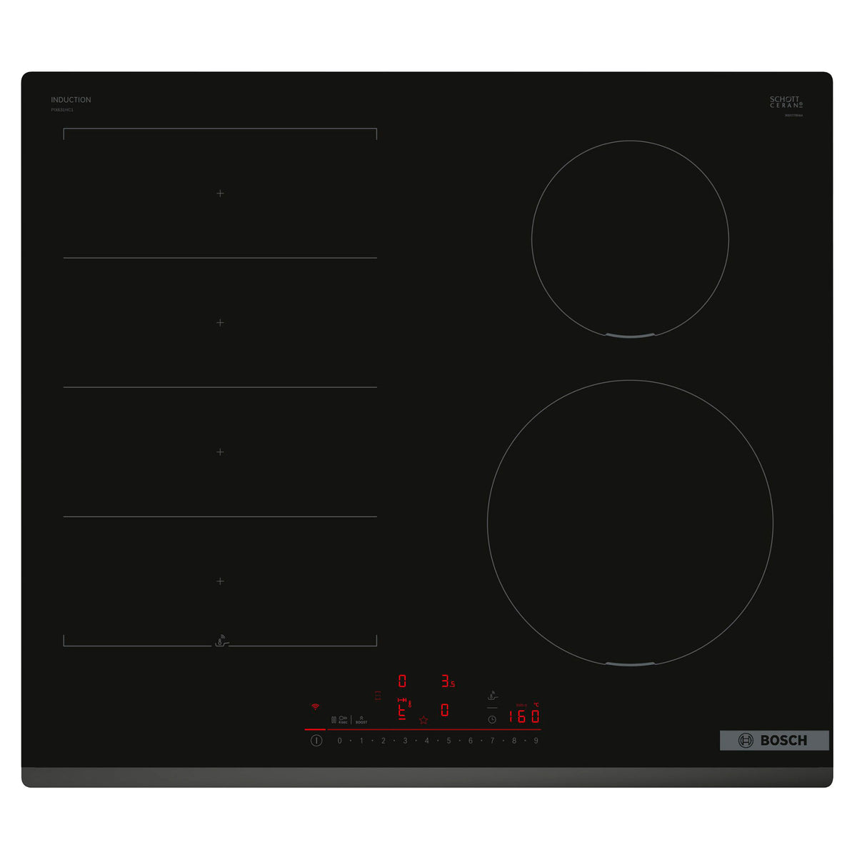 Bosch Serie 6 PIX631HC1E induktionskogeplade, 60 cm bred