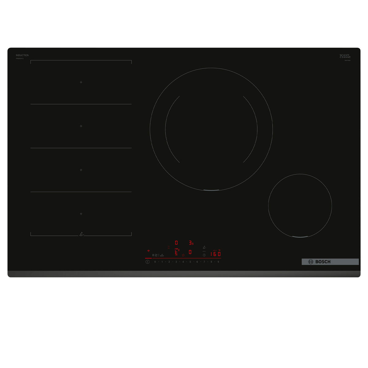 Bosch PXE831HC1E Serie 6 induktionskogeplade i bredden 80 cm