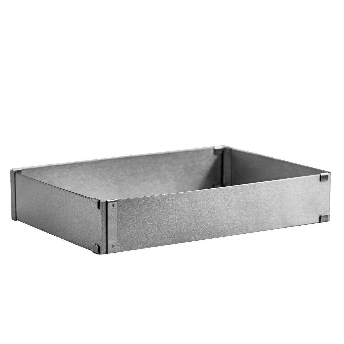 Blomsterbergs justerbar rektangulær kageform i rustfrit stål, 28 x 18 x 5 cm