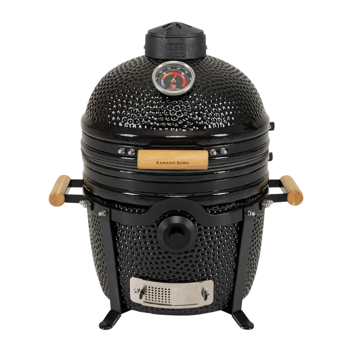 Sort Kamado Sumo Classic Junior Gen 2 kamadogrill på 34 cm i massiv keramik