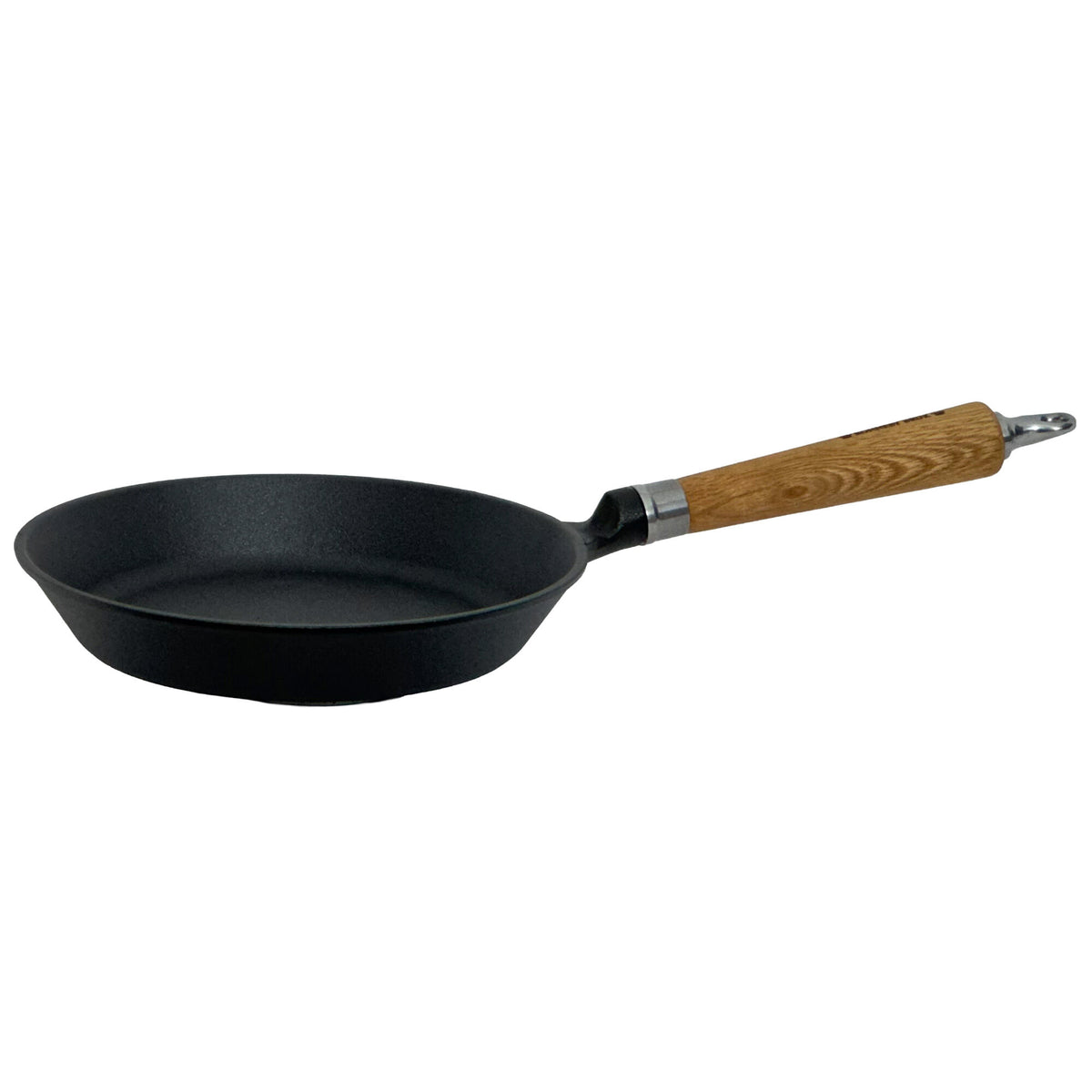 Ronneby Bruk Exclusive Line støbejernsstegepande 24 cm med egetræshåndtag