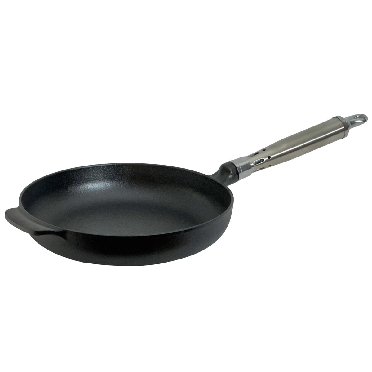 Ronneby Bruk Maestro støbejernsstegepande, 24 cm med rund kant