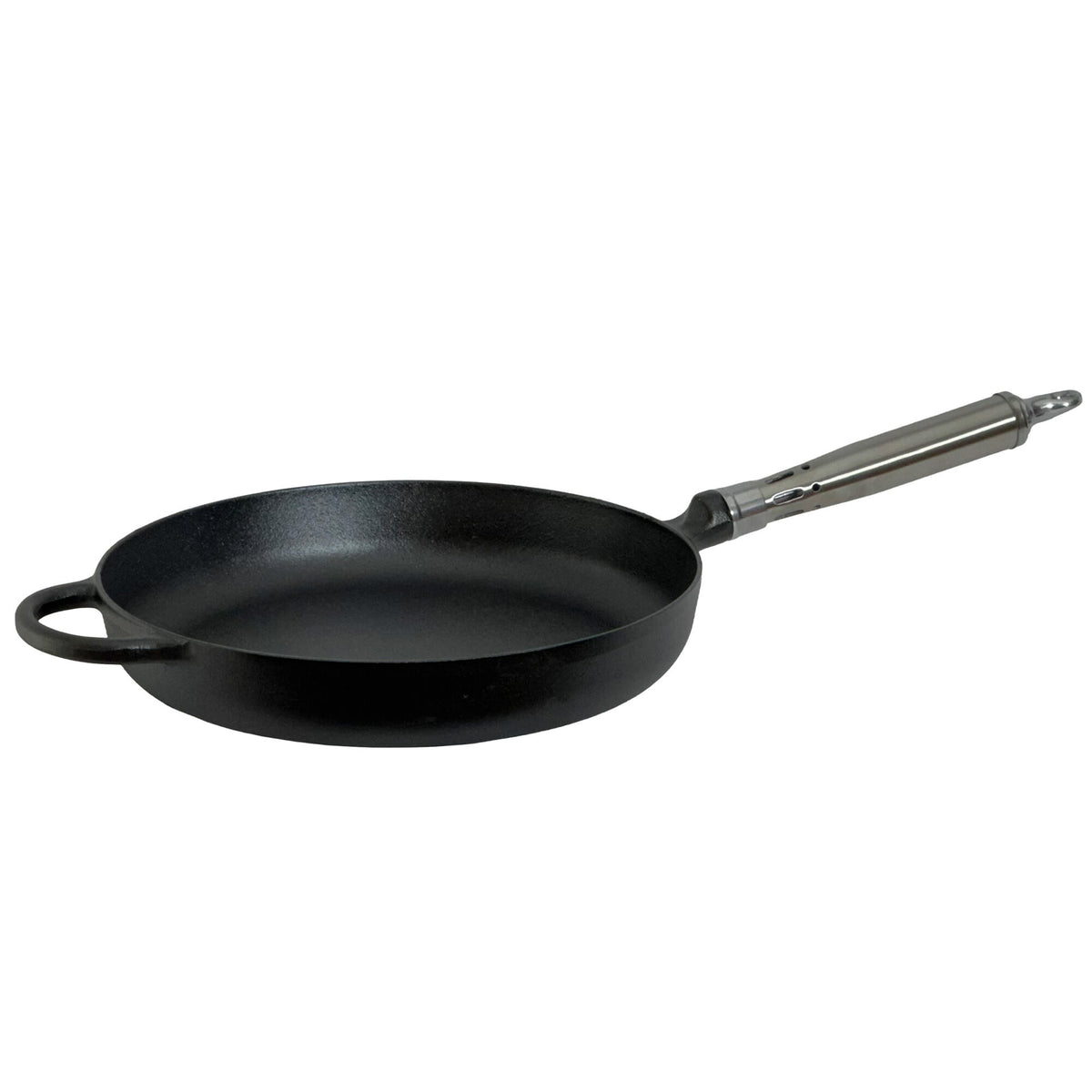 Ronneby Bruk Maestro støbejernsstegepande med rund kant, 28 cm