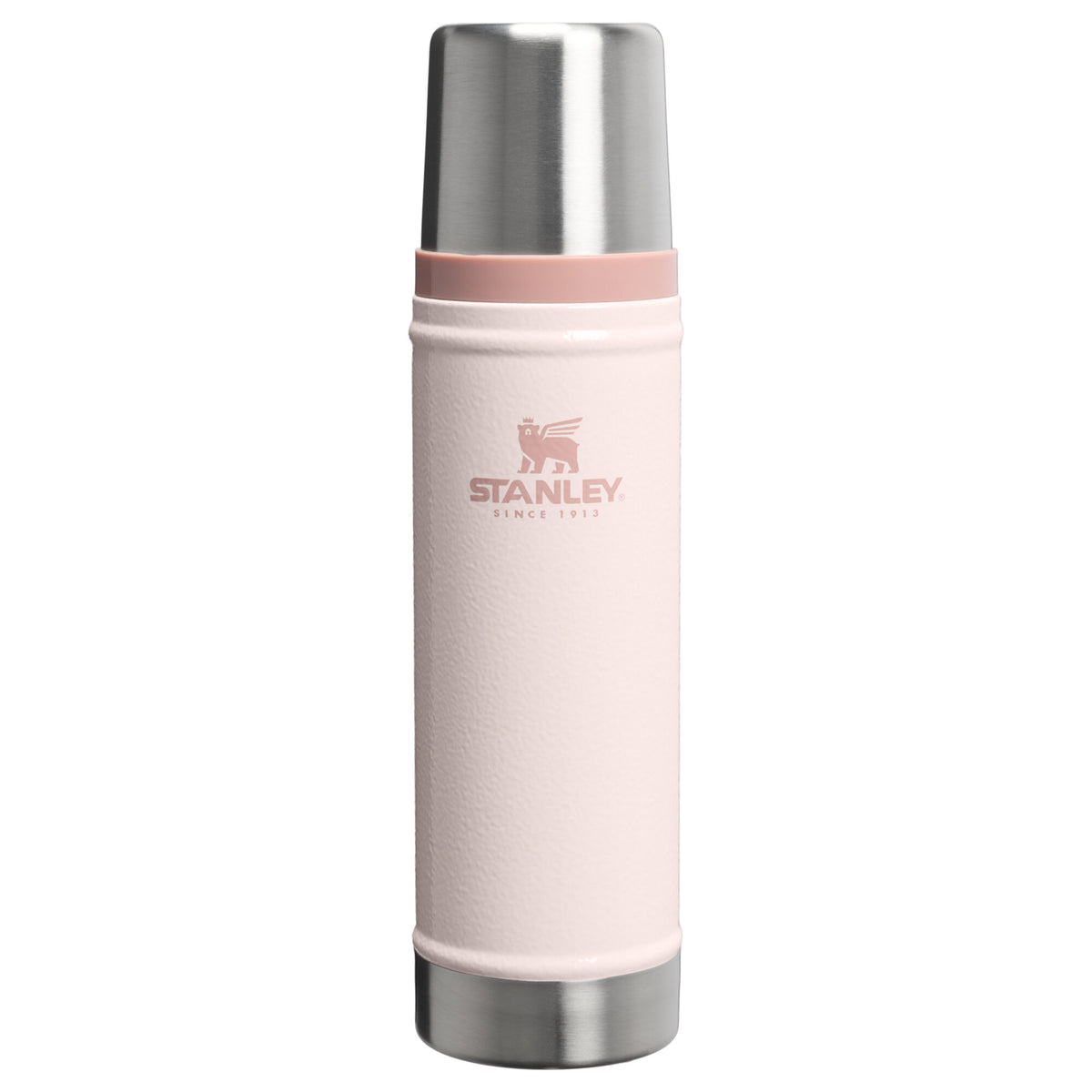 Stanley Legendary Classic termoflaske på 0,59 liter i Hammertone Rose Quartz