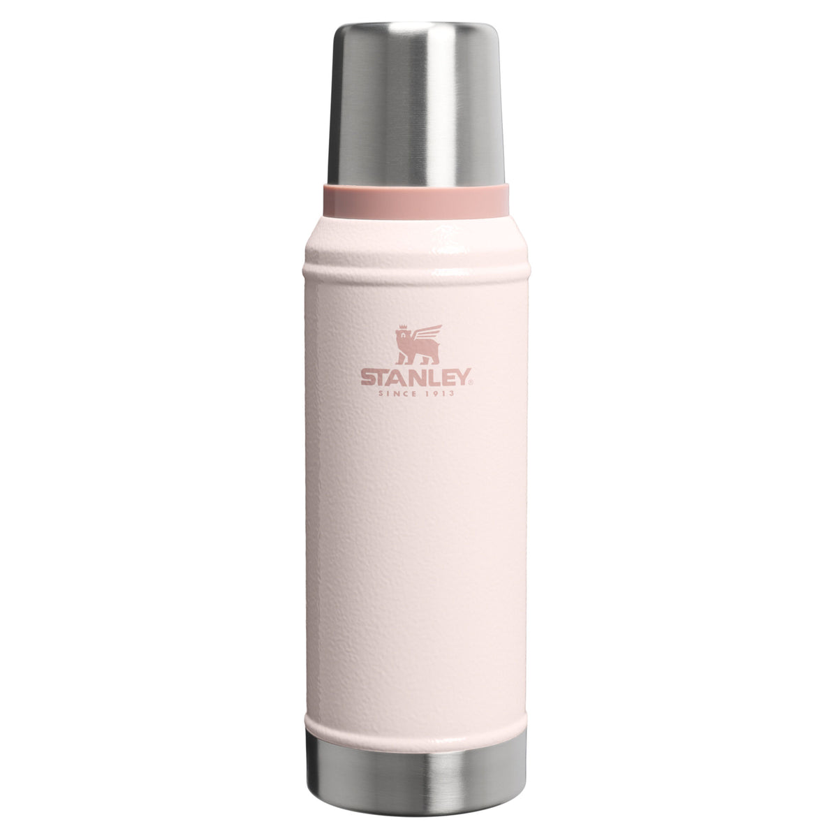 Stanley Legendary Classic termoflaske på 0,94 liter i Hammertone Rose Quartz