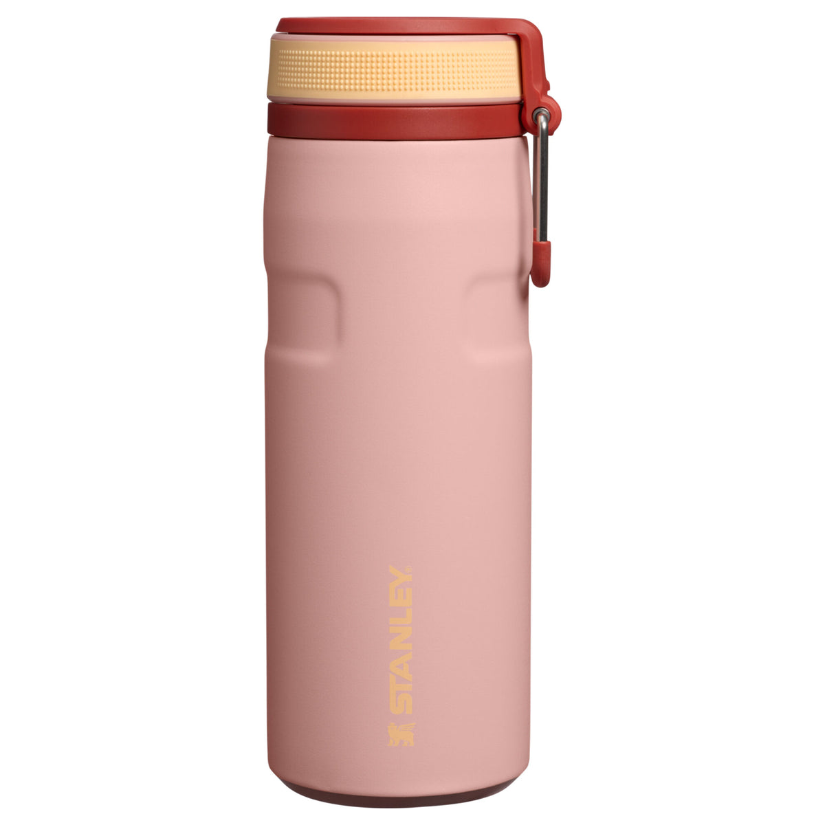 Stanley IceFlow Twist Flip vandflaske i peach rose, 0,47 liter