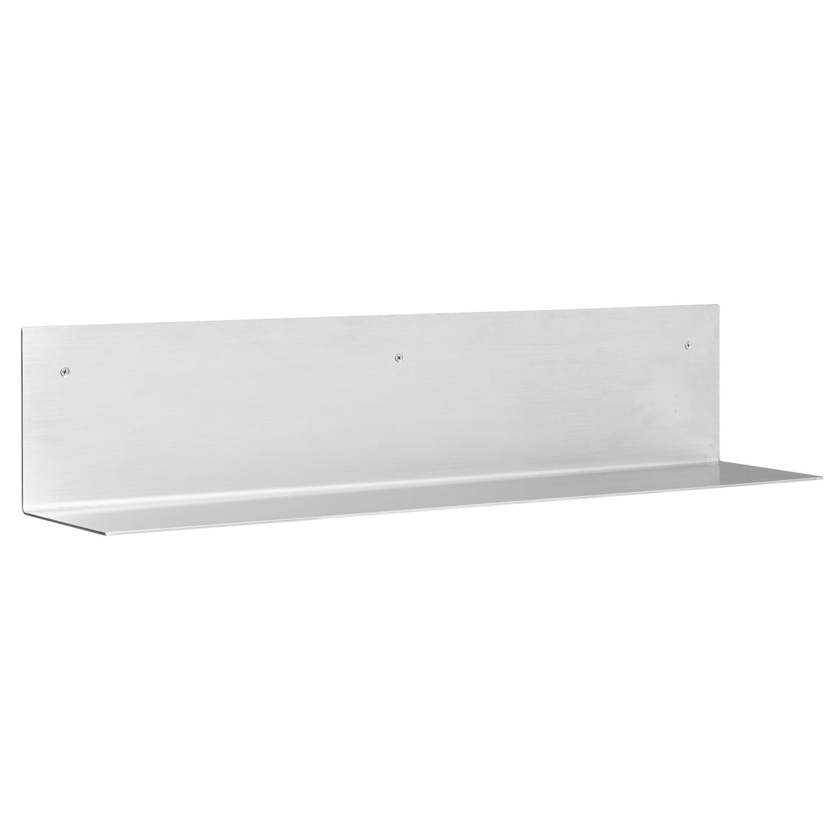 Decotique Studio væghylde, 86 cm, i blankt rustfrit stål