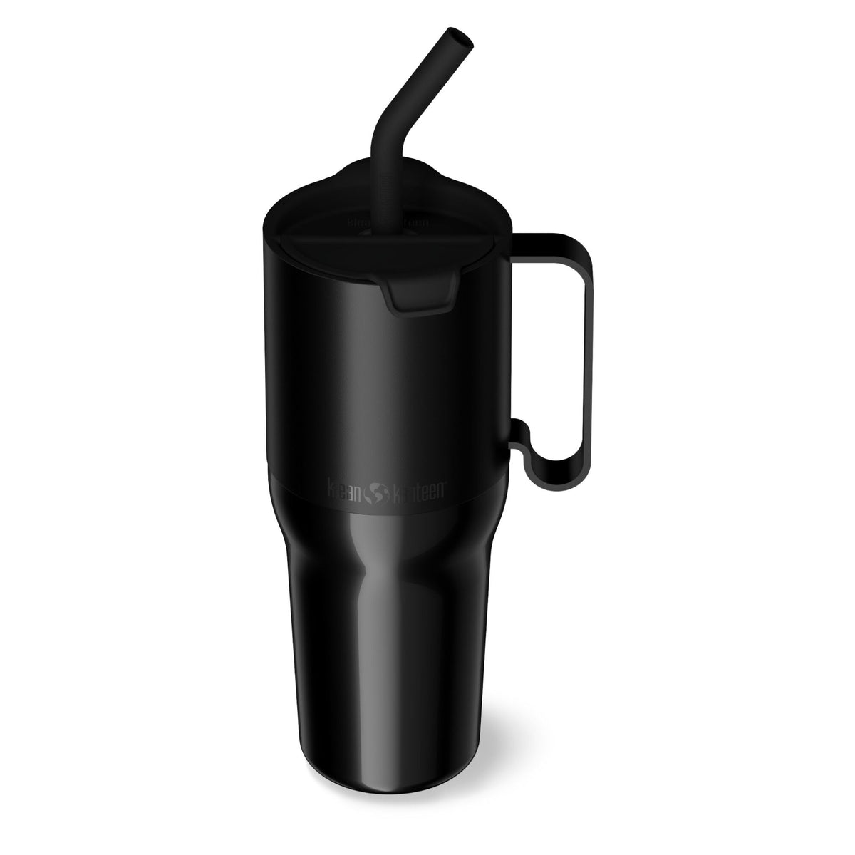 Sort Klean Kanteen Rise termoflaske med en kapacitet på 1064 ml