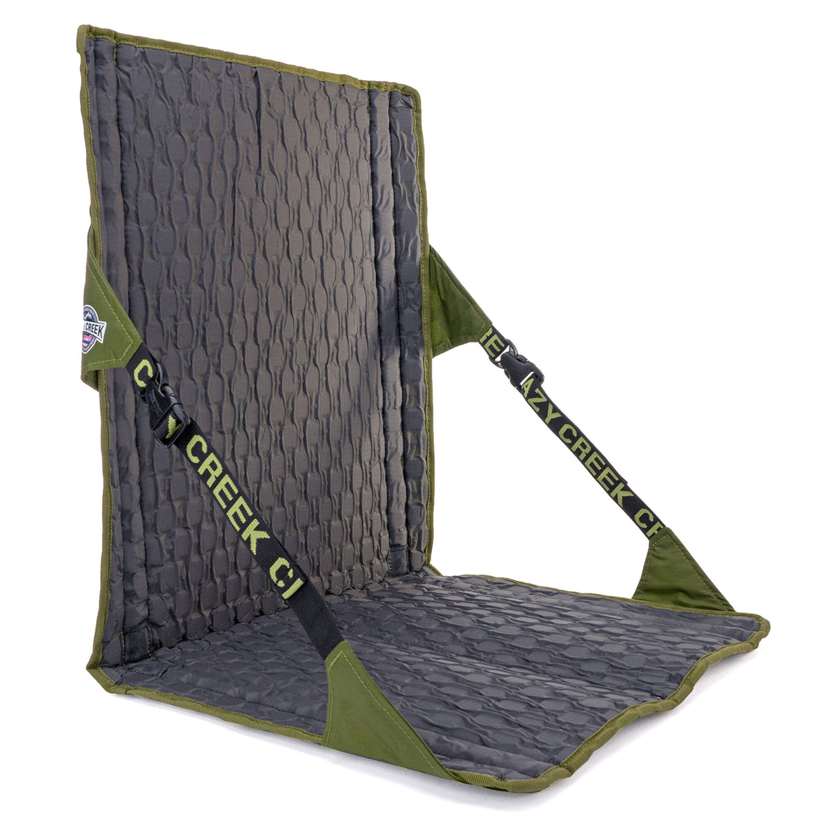 Olivengrøn Crazy Creek Hex 2.0 Longback campingstol