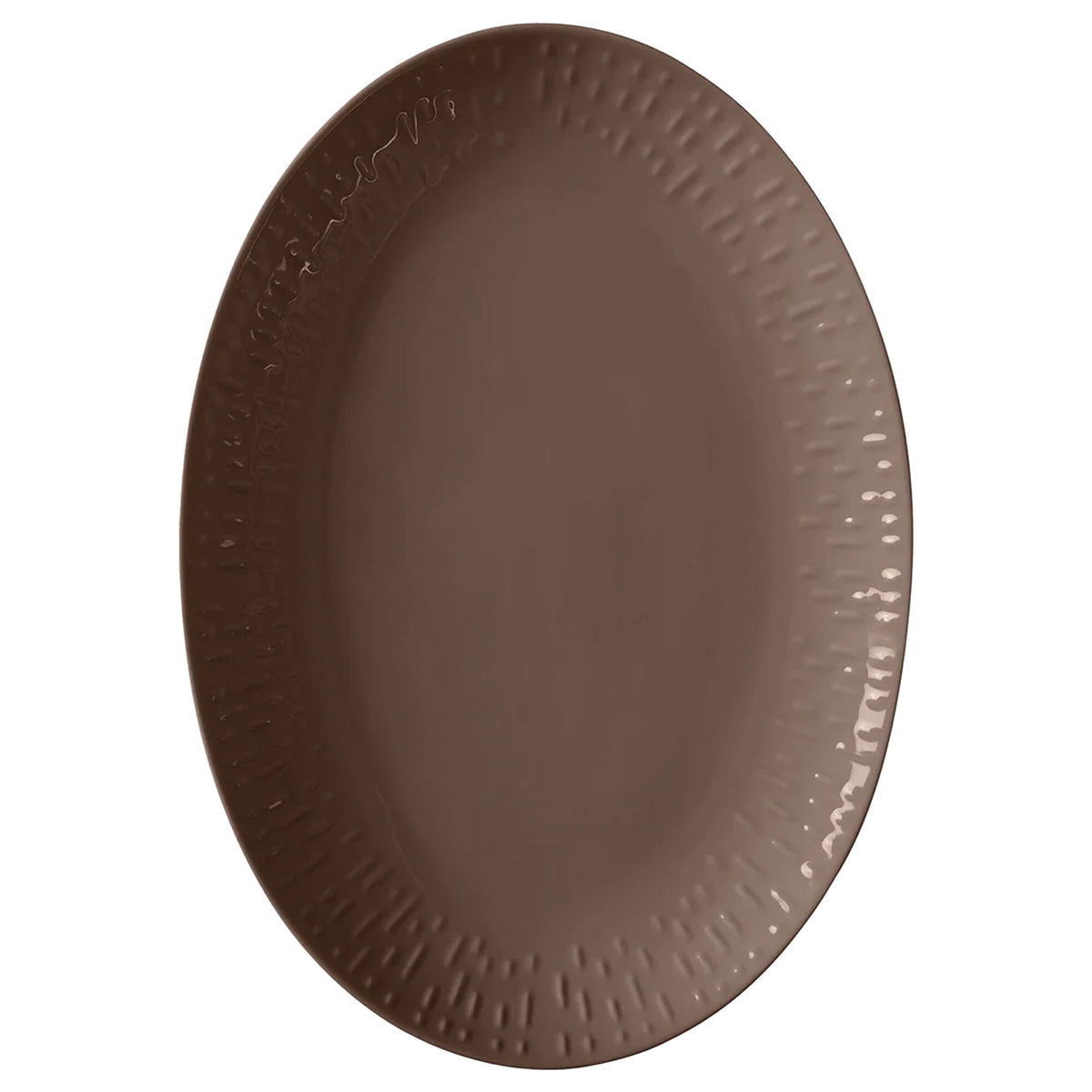Aida Confetti serveringsfad på 36 cm i farven chokolade