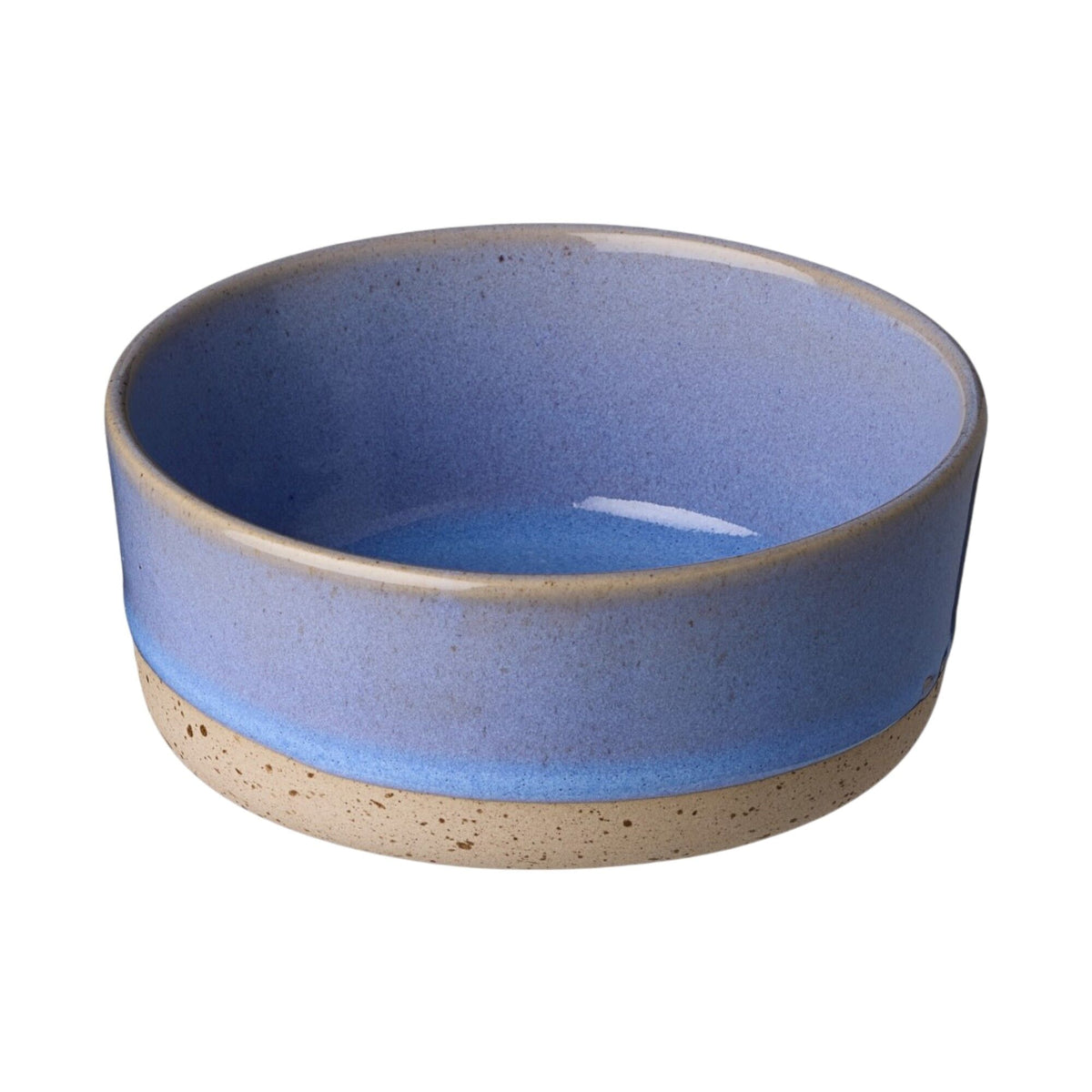 Aida RAW Colour skål i rolig blå nuance, 12 cm i diameter, lavet af 50 procent genbrugt ler