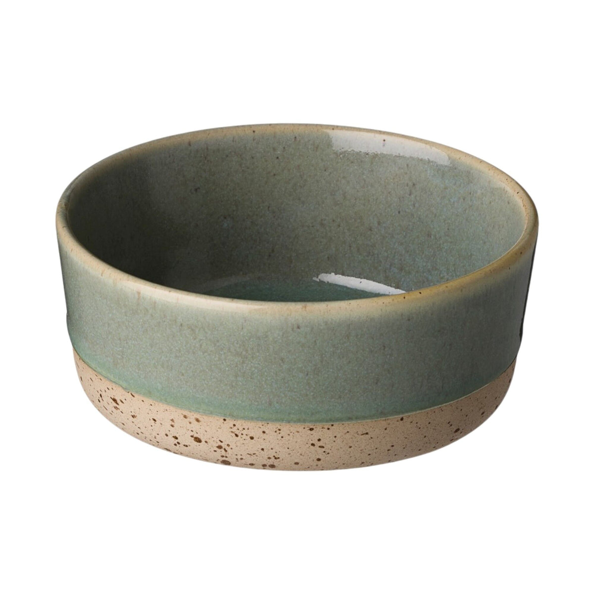 Aida RAW Colour skål 12 cm i farven Greenish med glaseret overflade