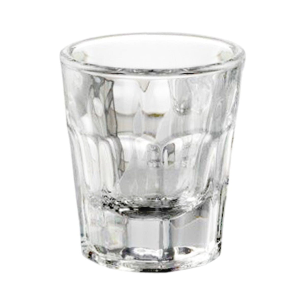 Seks Aida Atelier Granit snapseglas på 5,5 cl med reliefmønster