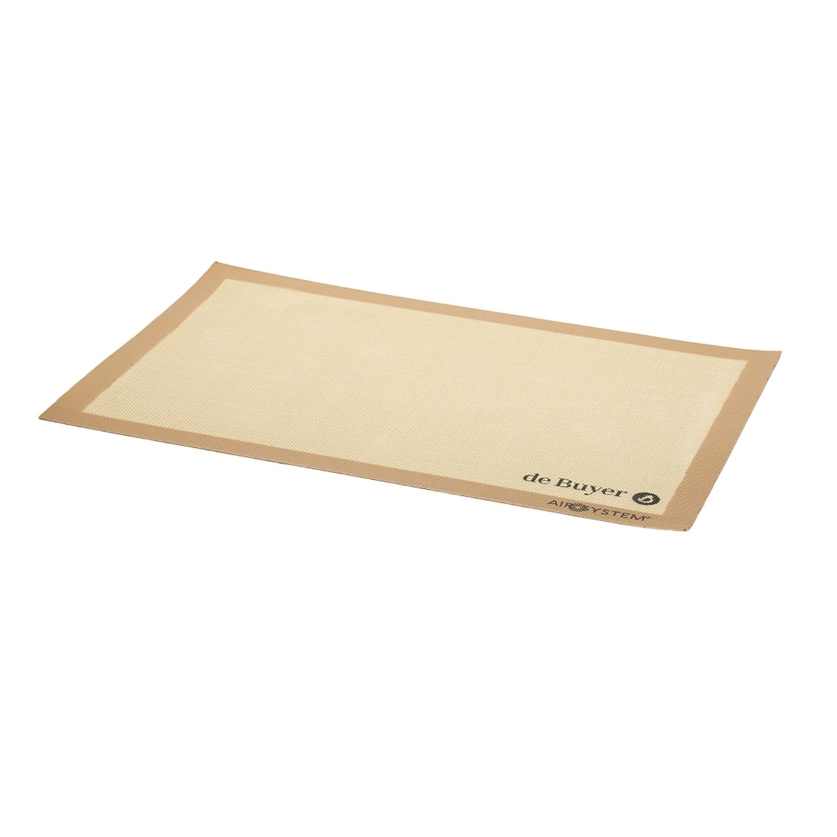 De Buyer Airmat perforeret bagemåtte i silikonebelagt glasfiber, 60 x 40 cm