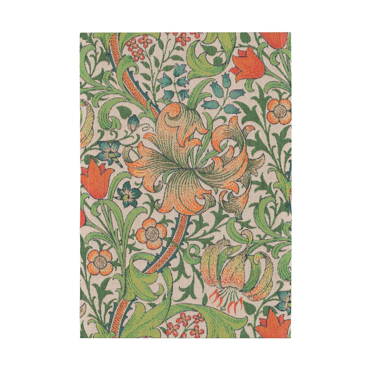 Ekelund Golden Lily håndklæde i 35 x 50 cm med William Morris-mønster