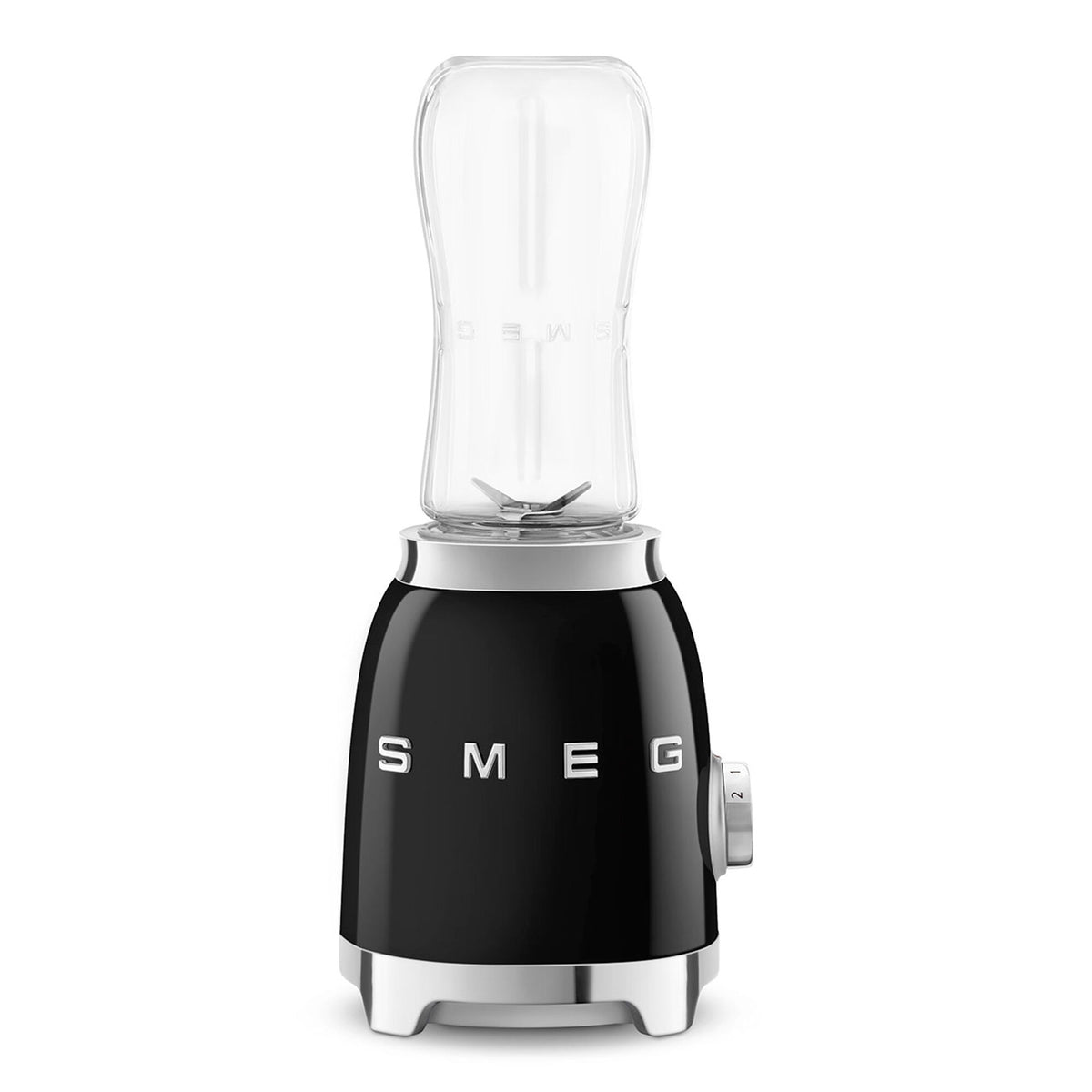 Sort Smeg personlig blender med 600 ml flaske