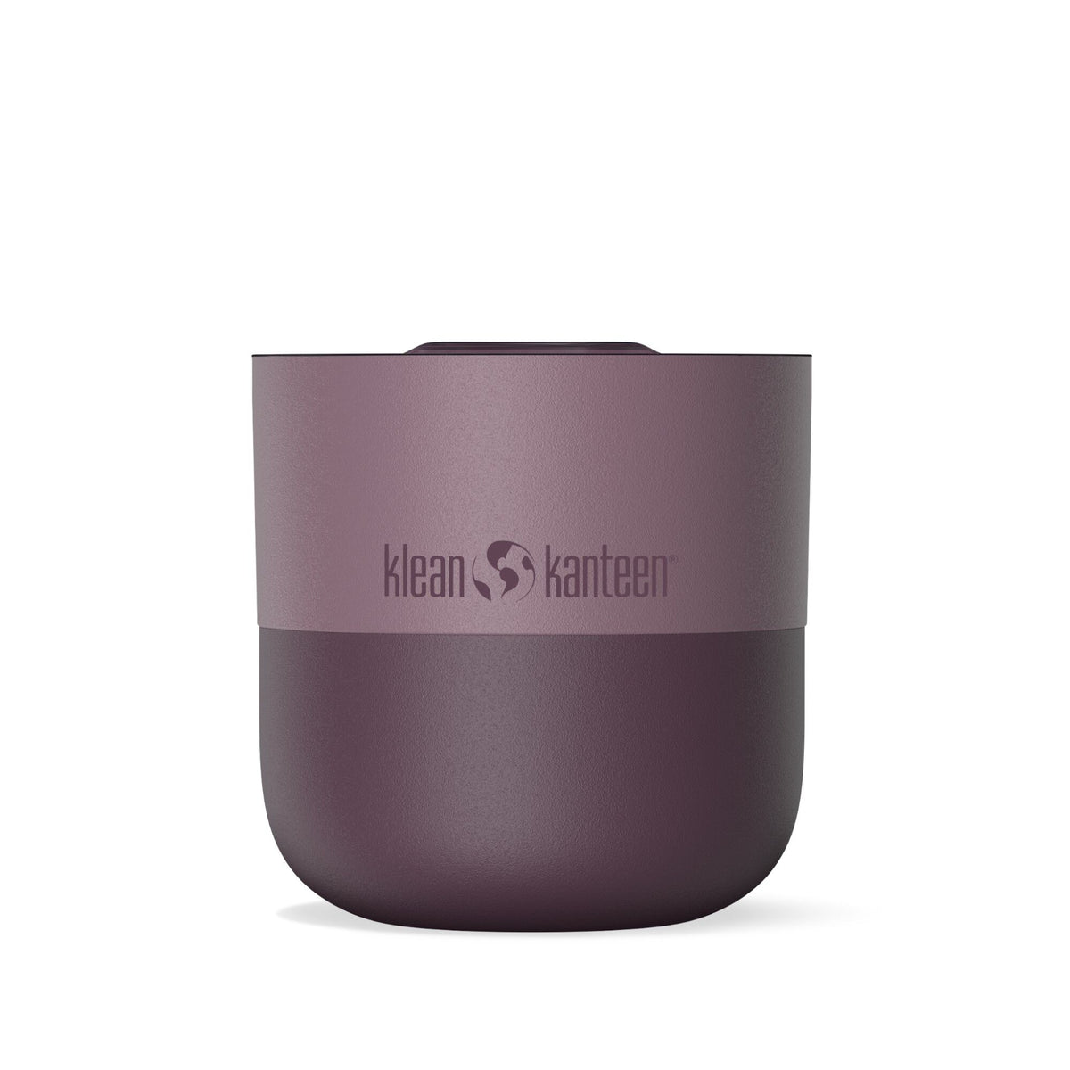 Termokop i dusty orchid fra Klean Kanteen Rise Lowball med plads til 237 ml
