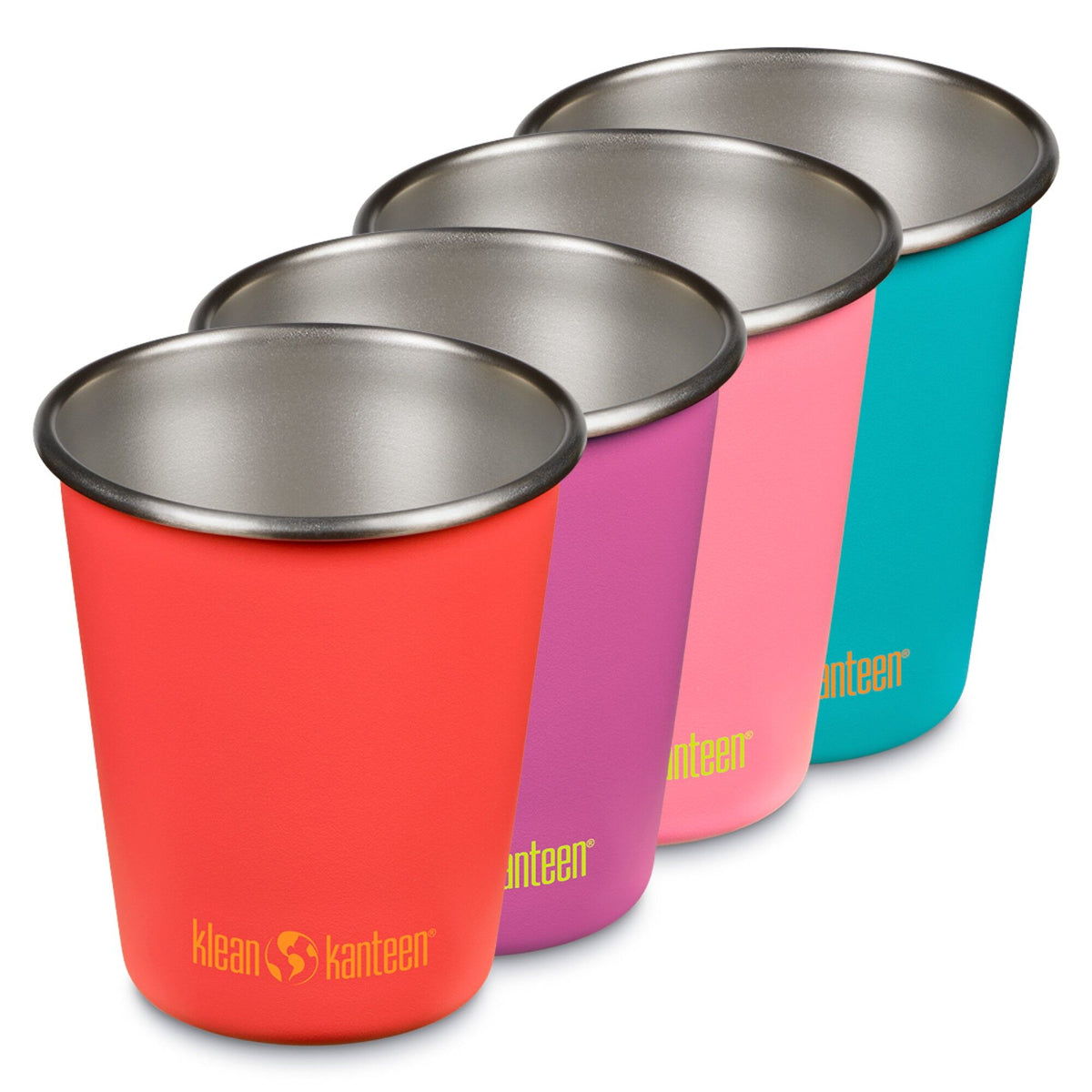 Fire Klean Kanteen Steel Cup stålkrus på 296 ml i farven gum drops