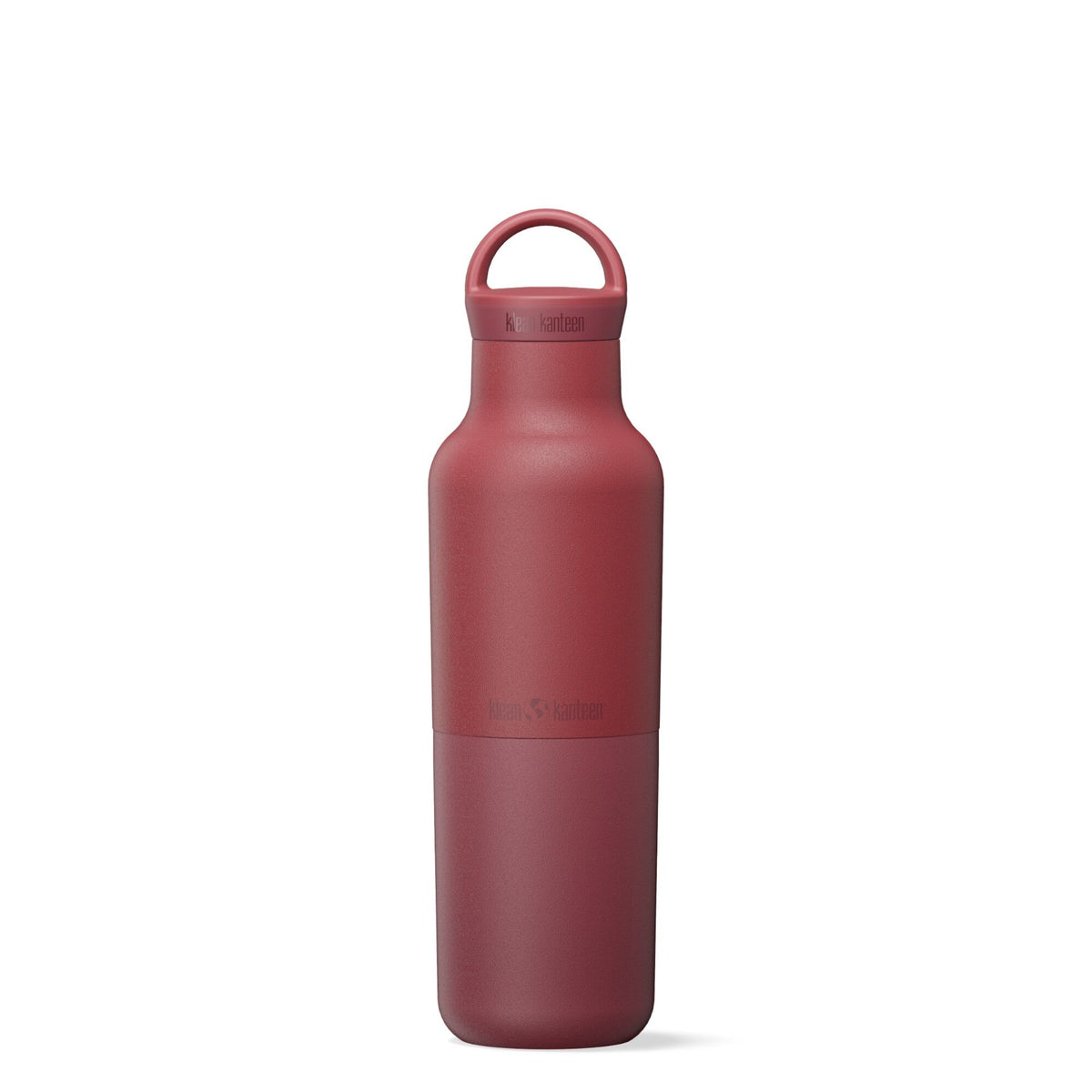 Klean Kanteen Rise Vacuum Classic termoflaske i farven garnet, 592 ml