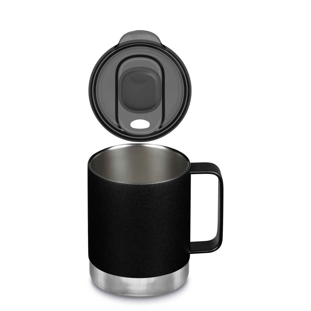 Klean Kanteen Camp Mug termokop i sort, 355 ml