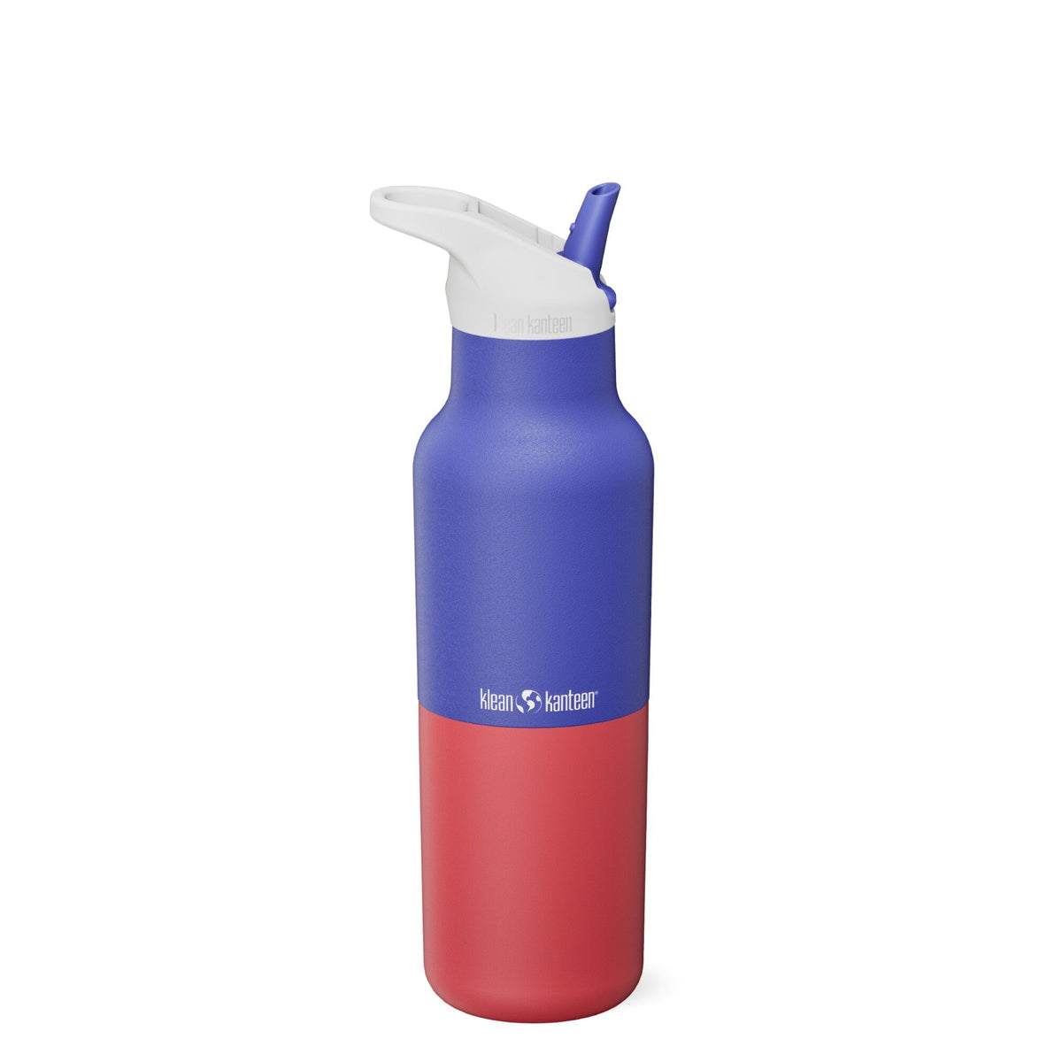 Klean Kanteen Rise Vacuum Classic termoflaske 473 ml i dazzling blue kaleidoscope