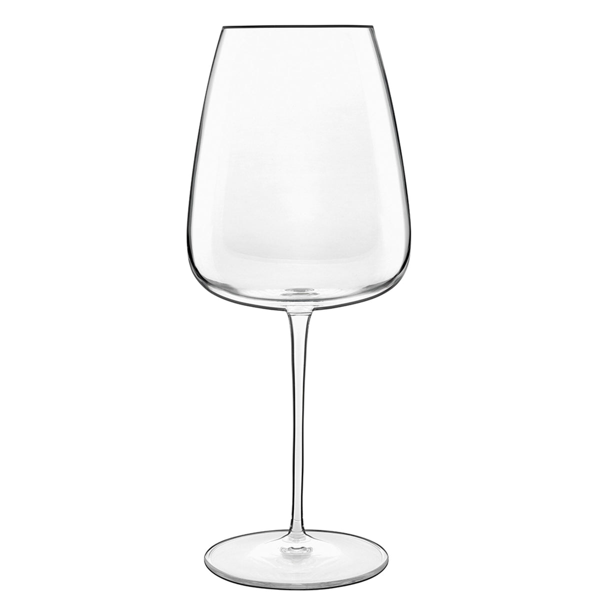 Seks Luigi Bormioli Meravigliosi rødvinsglas i klart krystal, 70 cl