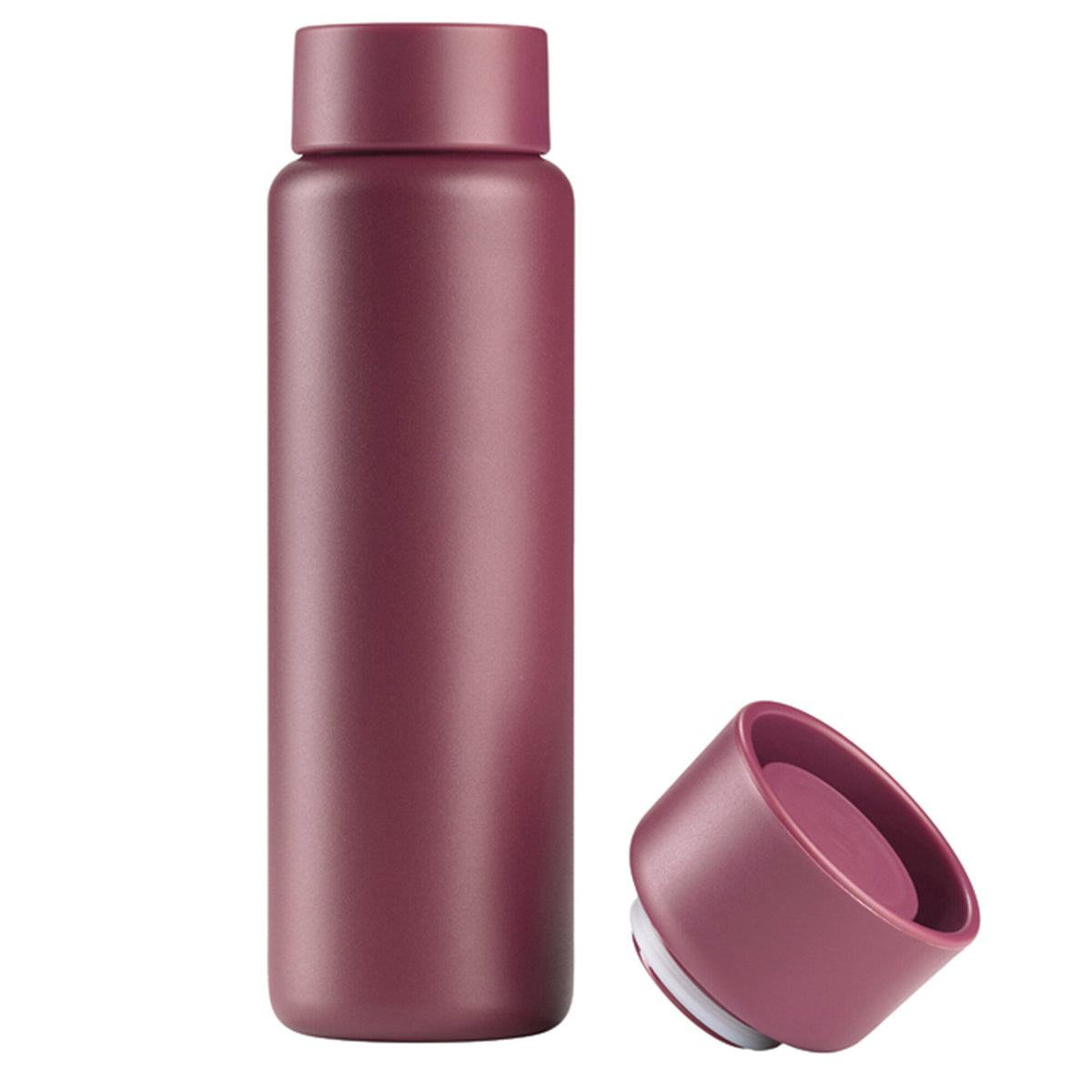 Zone Singles termokrus på 650 ml i farven mulberry, 25,6 cm højt