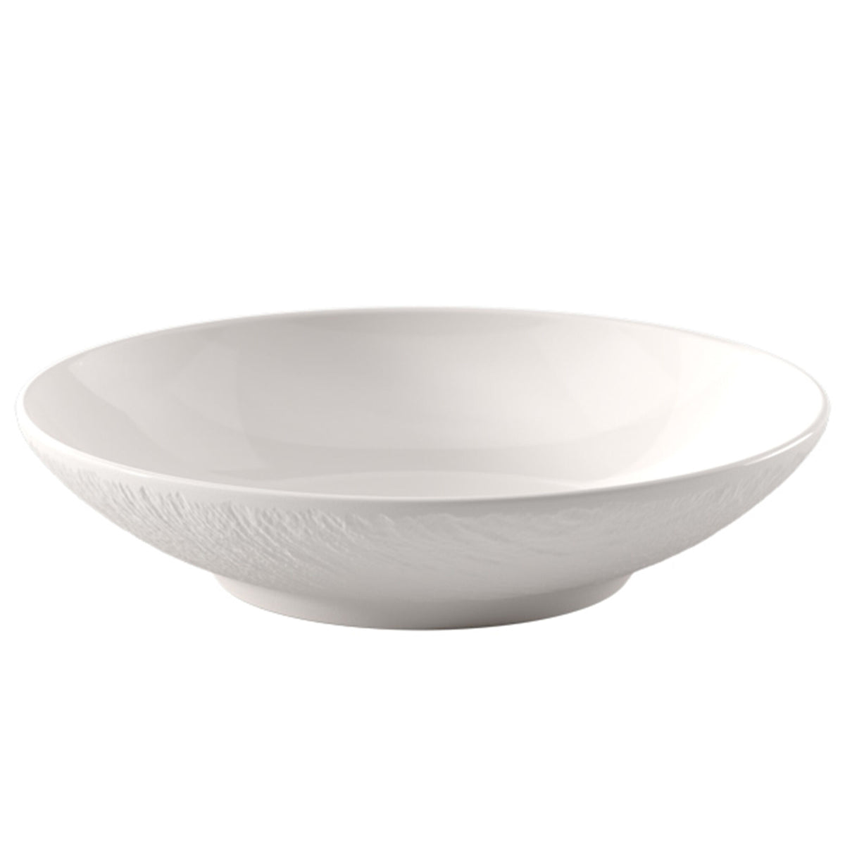 Hvid dessertskål fra Villeroy & Boch i serien Manufacture Ice