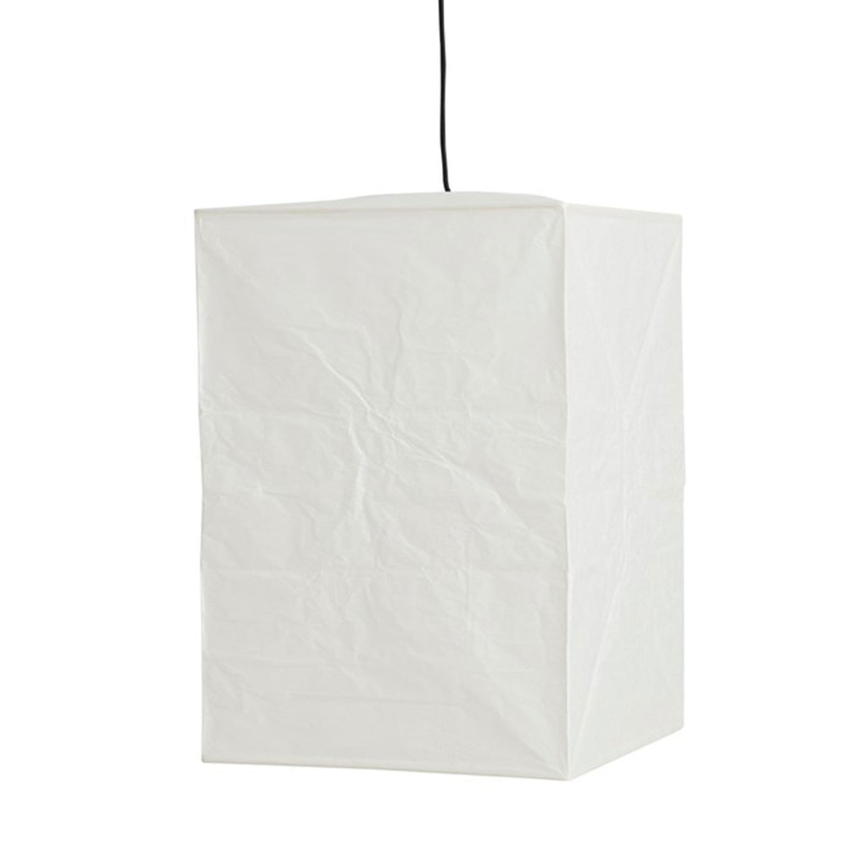 Hvid Hay Paper Shade Cube High lampeskærm i kubeform, 38 cm