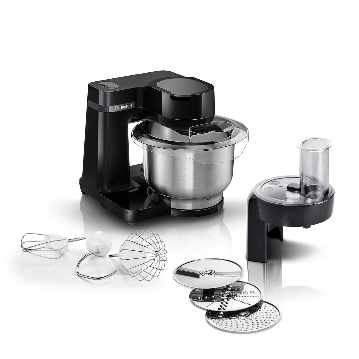 Bosch Serie 2 MUMS2EB01 køkkenmaskine i sort med 3,8 liters skål
