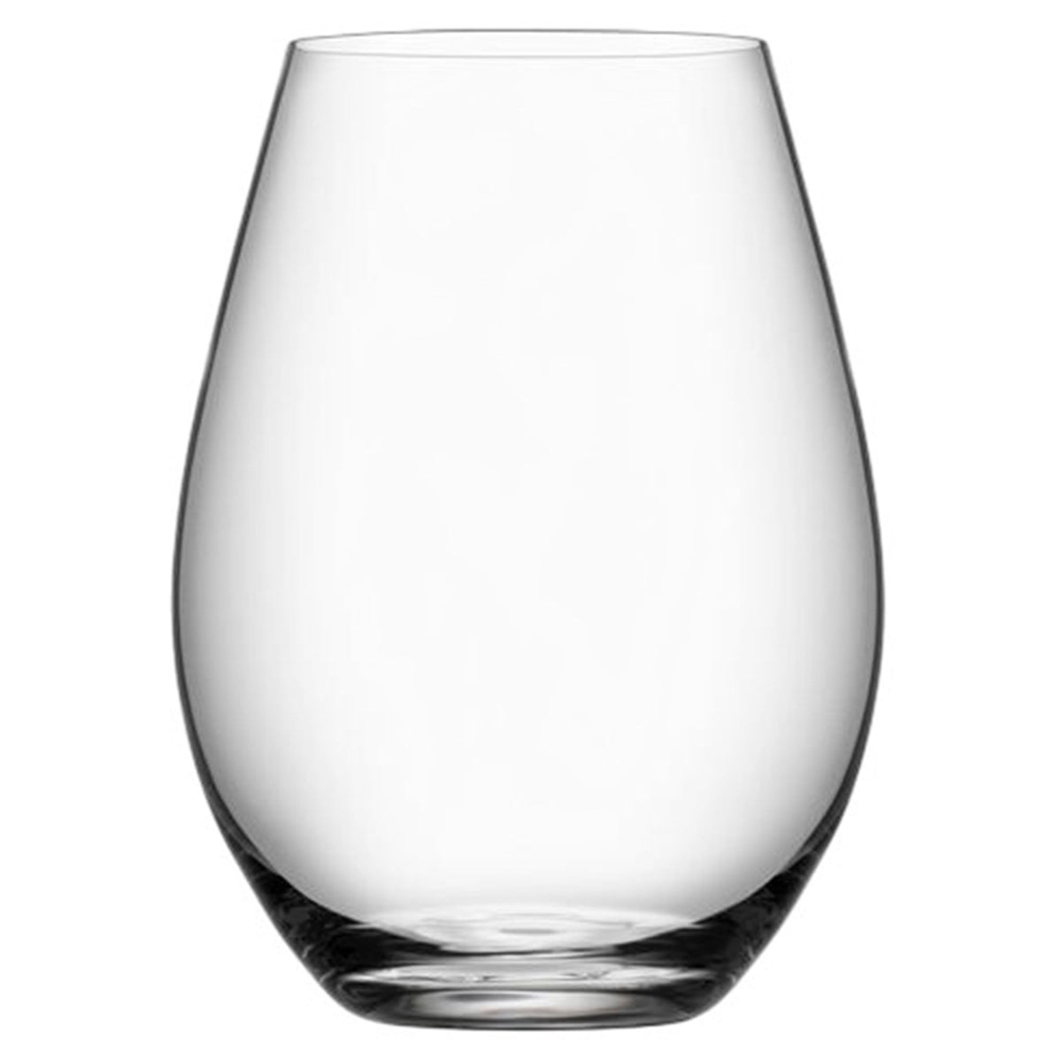 To klare tumblerglas fra Orrefors More, 44 cl