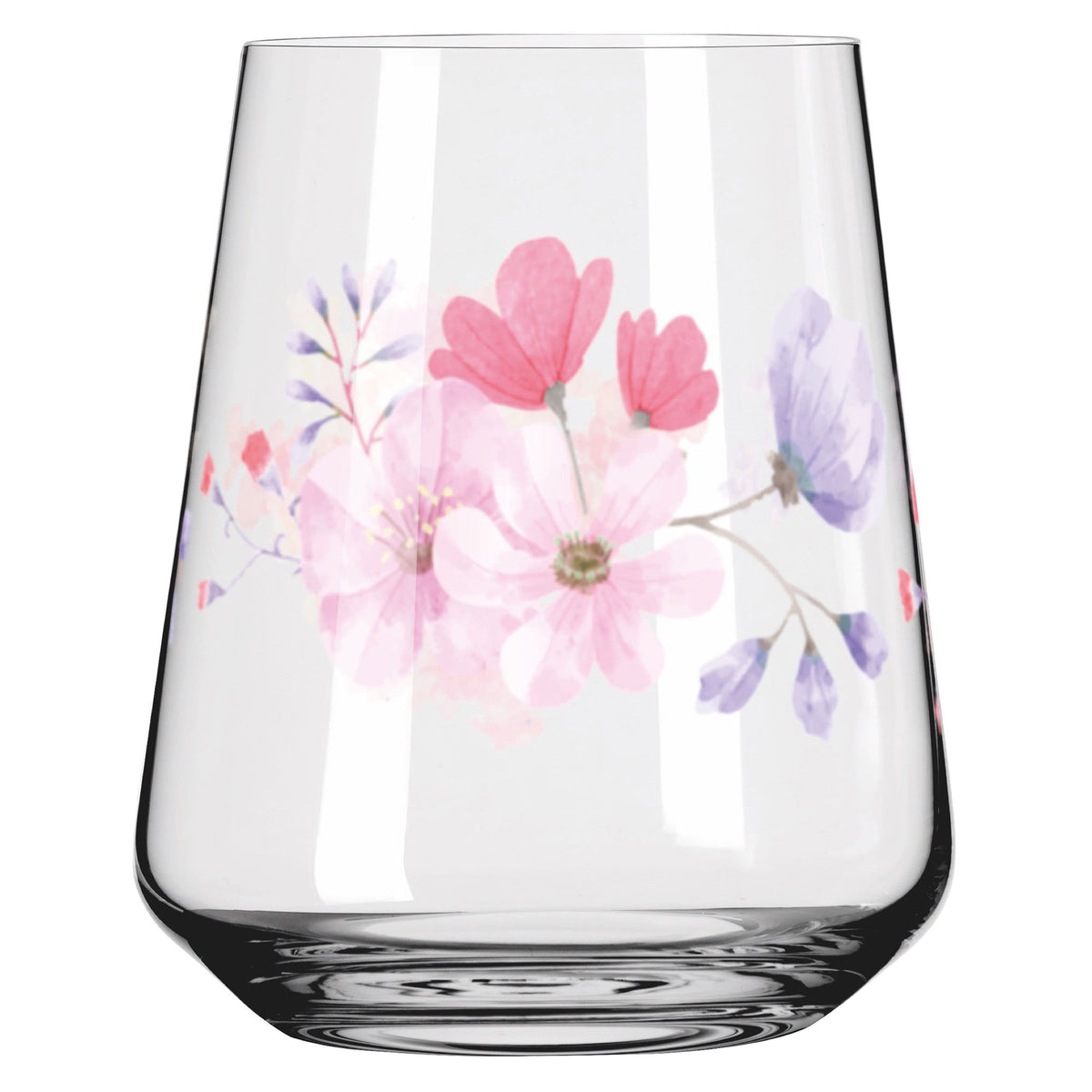 Ritzenhoff Sommersonett vandglas, 51 cl, med blomstermotiv i friske farver