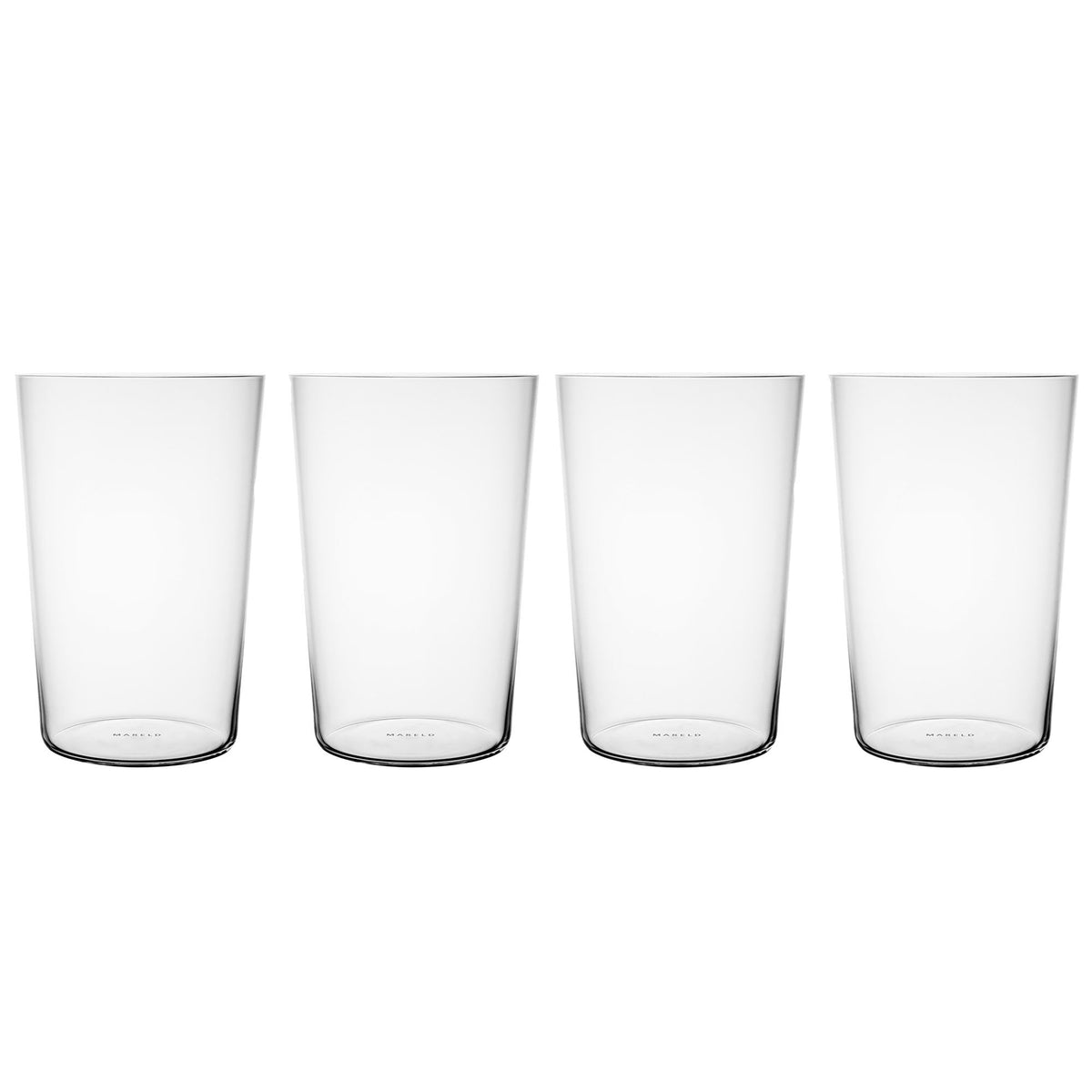 Mareld Sippvik tynde ølglas i blyfri krystal, 350 ml, 4-pak