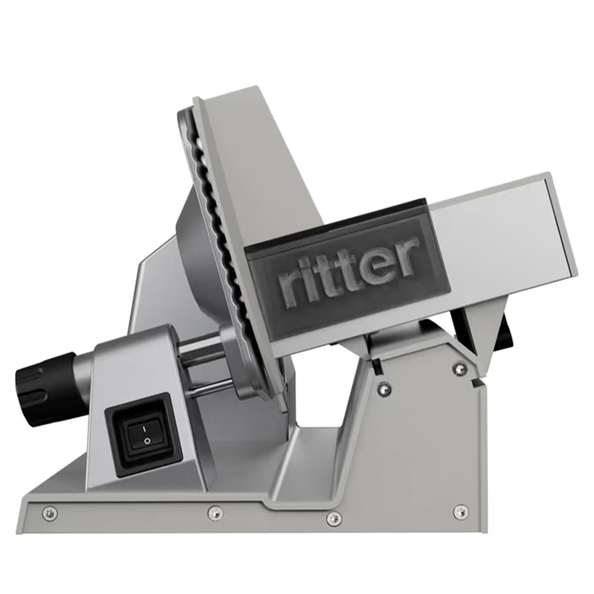 Ritterwerk Lupo 13 pålægsmaskine i silver metallic