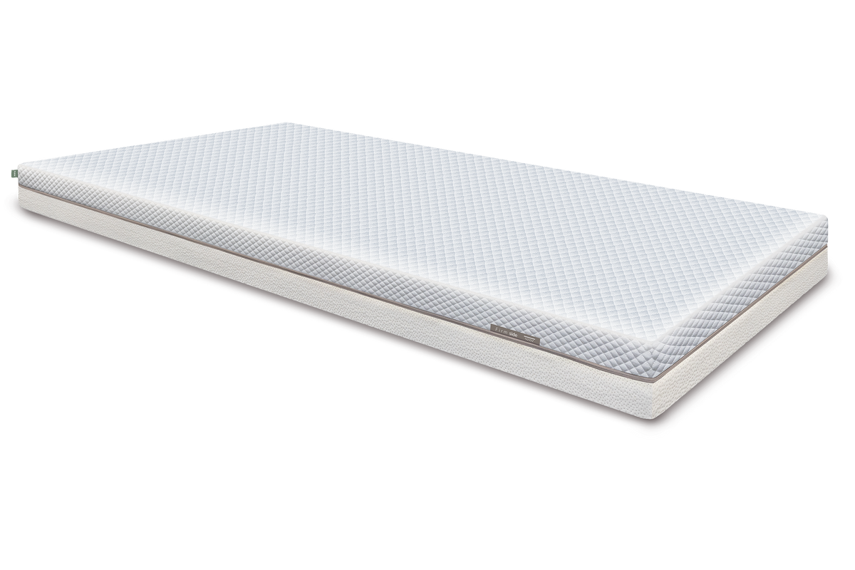 Flexa Balance vendbar springmadras 140 x 200 cm med bomuldsbetræk