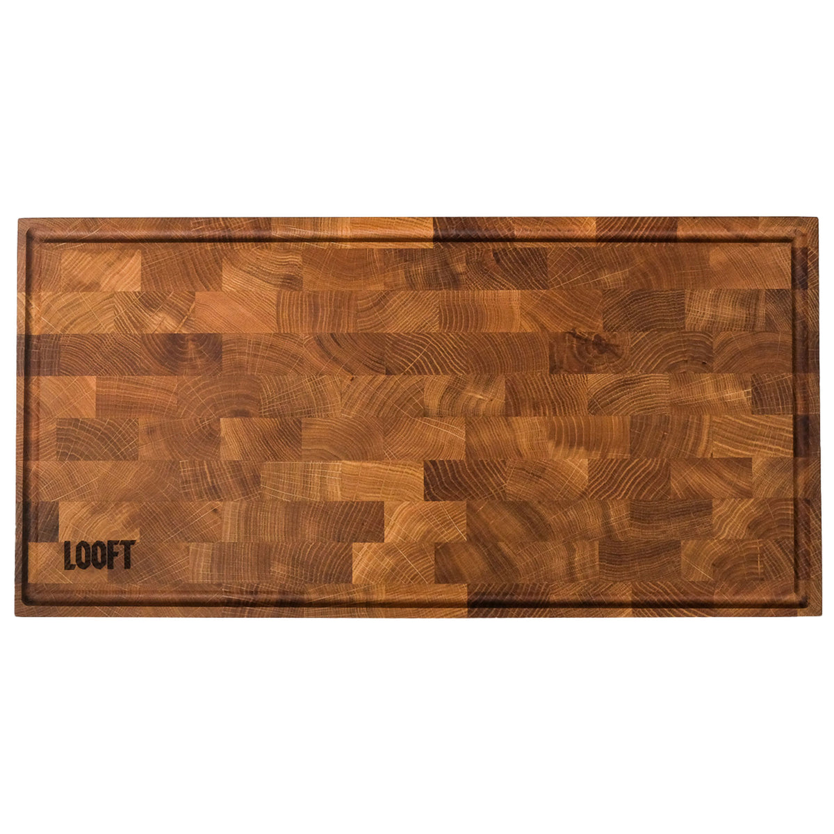 Looft skærebræt i egetræ, 25 x 50 cm, til udekøkken