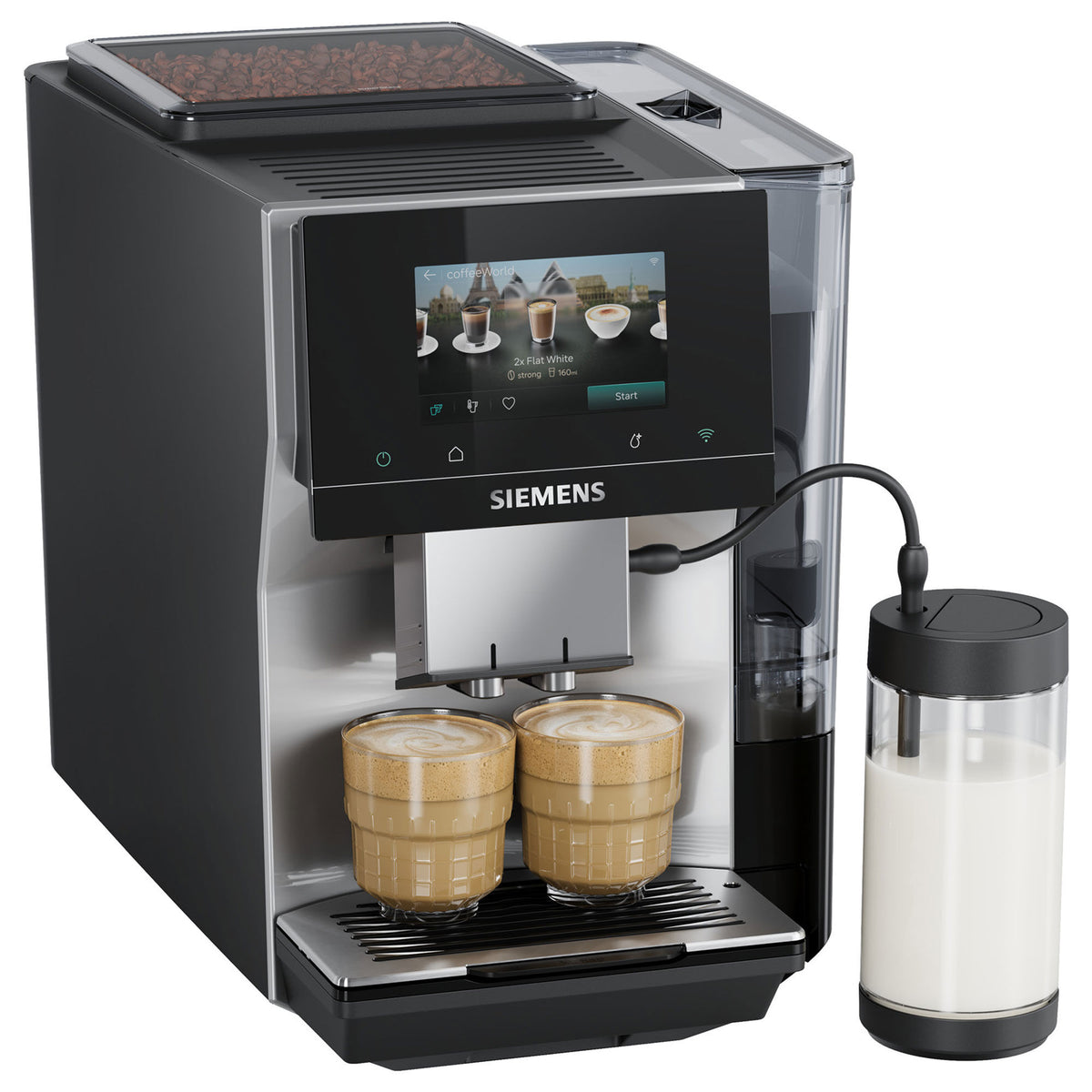 Siemens EQ700 iAroma TP725EM7 fuldautomatisk espressomaskine