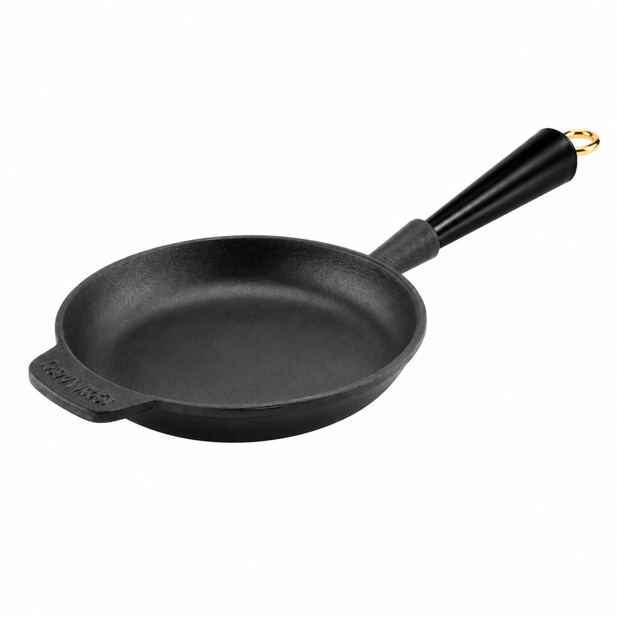 Carl Victor Gold stegepande på 18 cm i støbejern til æg, omelet og bacon