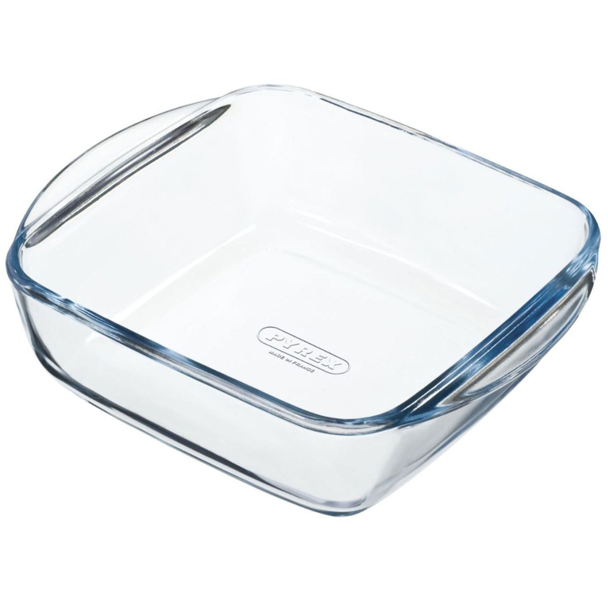 Pyrex firkantet ovnfast form i glas på 25 x 22 cm