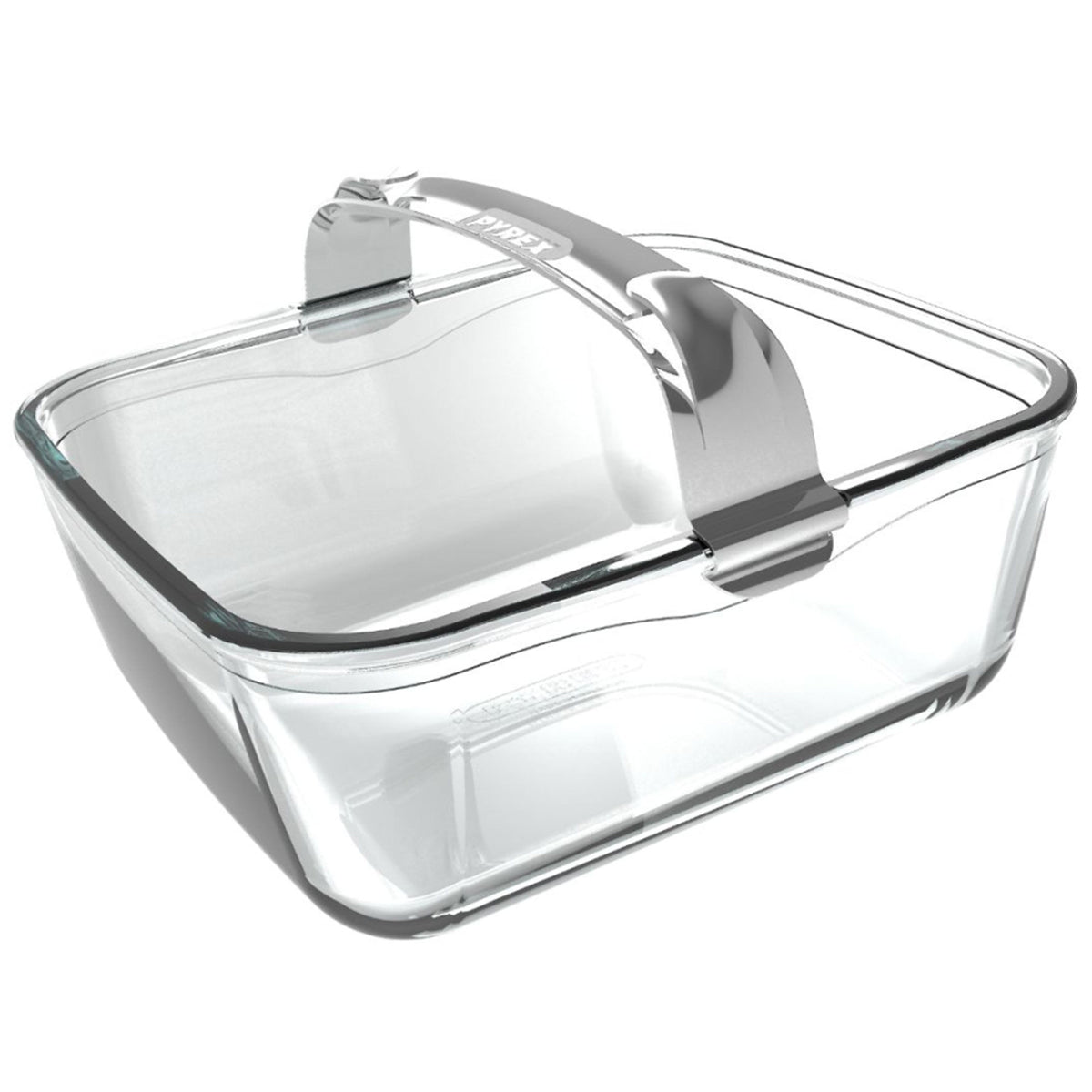Rektangulær ovnfast glasform fra Pyrex, 18 cm, til airfryer