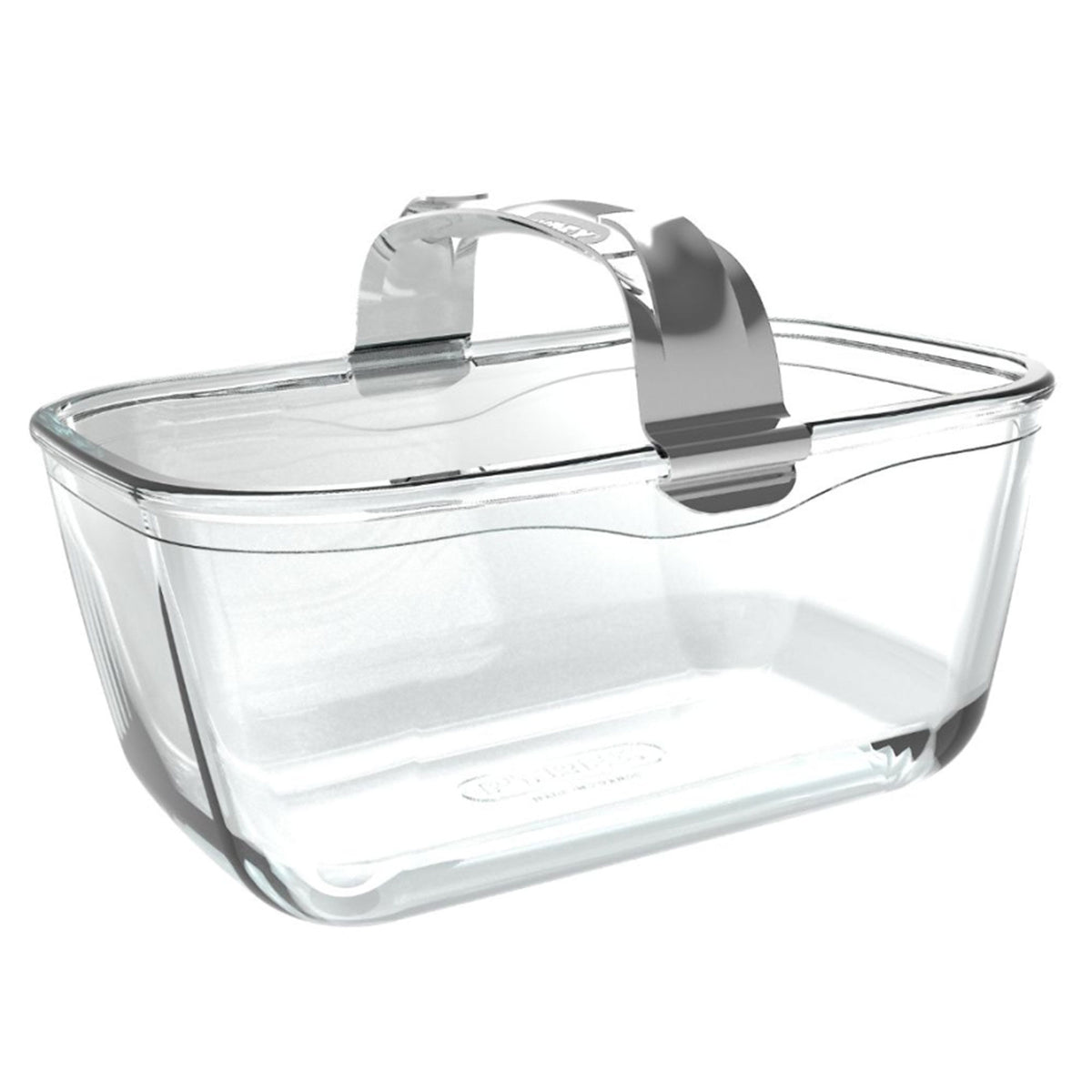 Pyrex rektangulært ovnfast glasfad på 20 cm til airfryer