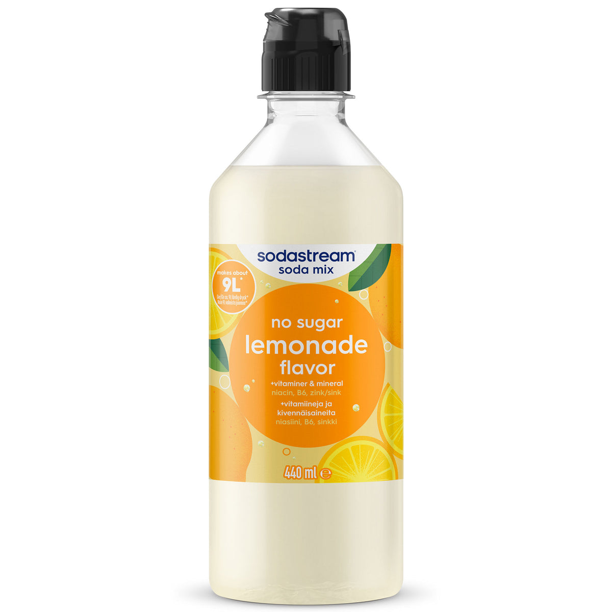 Sodastream Lemonade smagskoncentrat i flaske på 440 ml