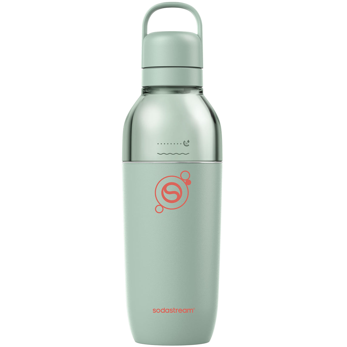 Sodastream Fizz & Go Easy Mix flaske i mintgrøn, 0,7 liter